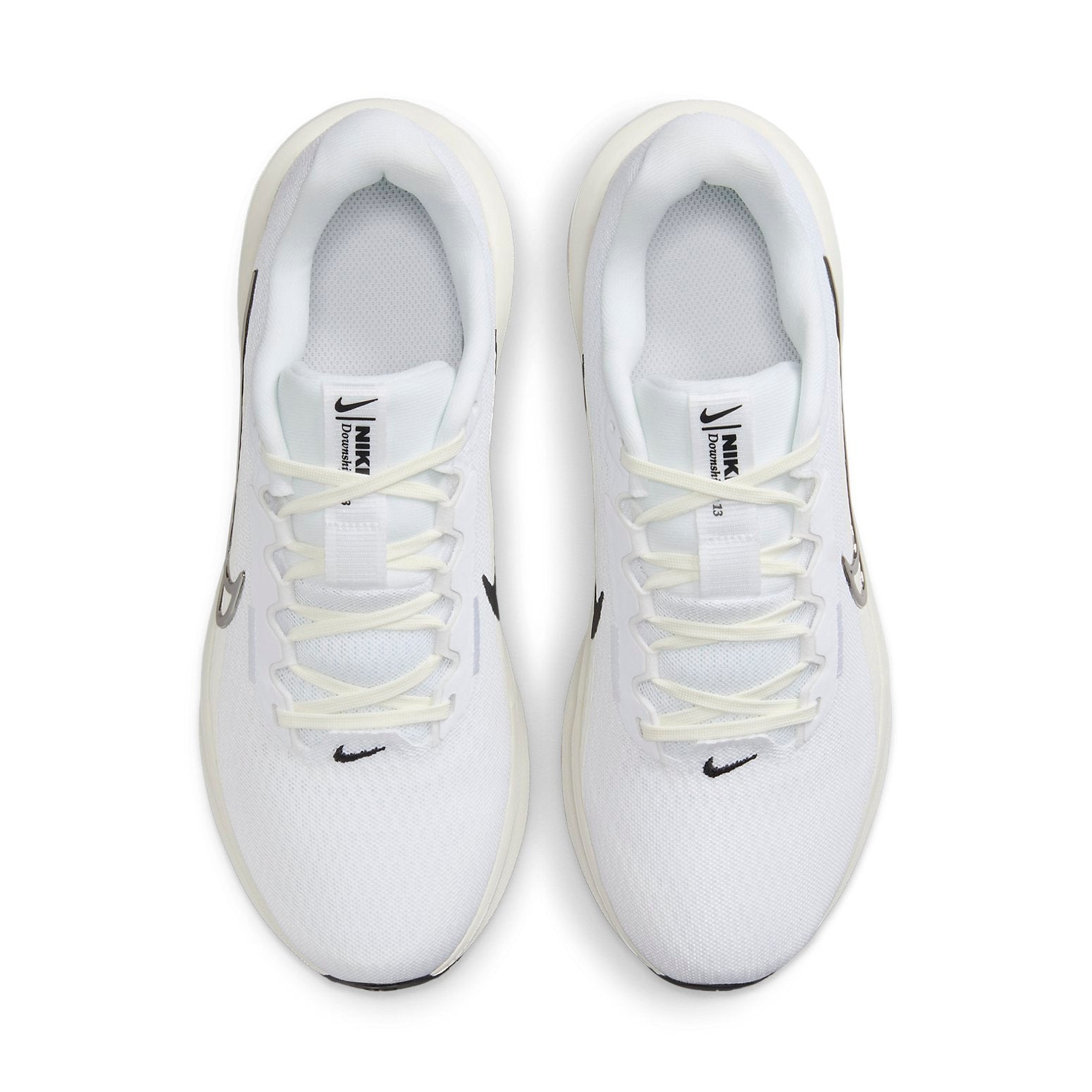 (WMNS) Nike Downshifter 13 'White Metallic Silver' FD6476-100 - 6