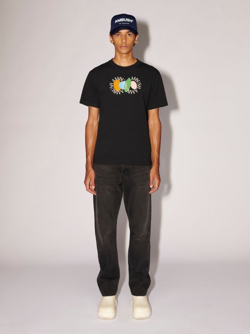 4 COLOR GLOBE T SHIRT - 2