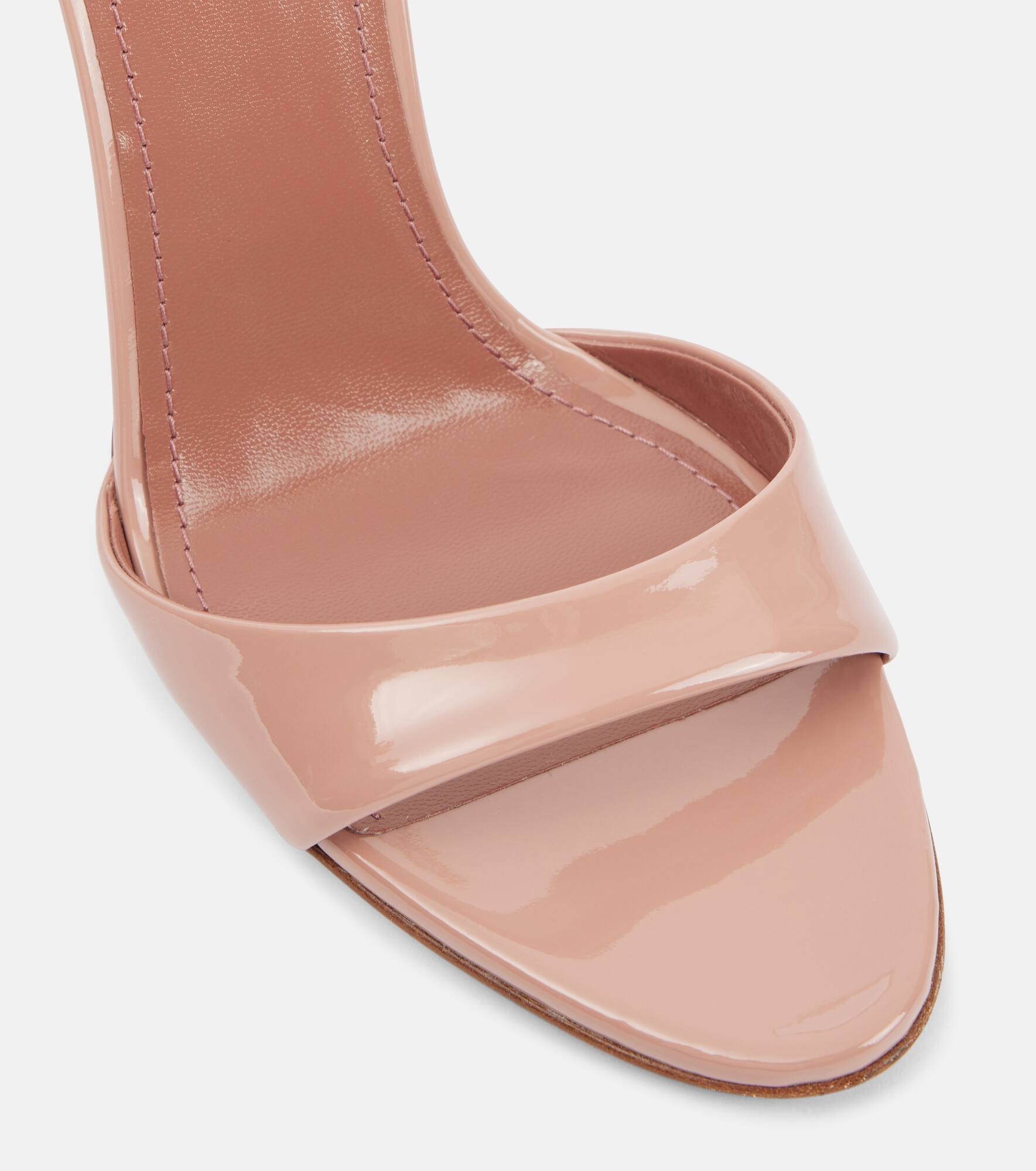 Lidia 105 patent leather mules - 5