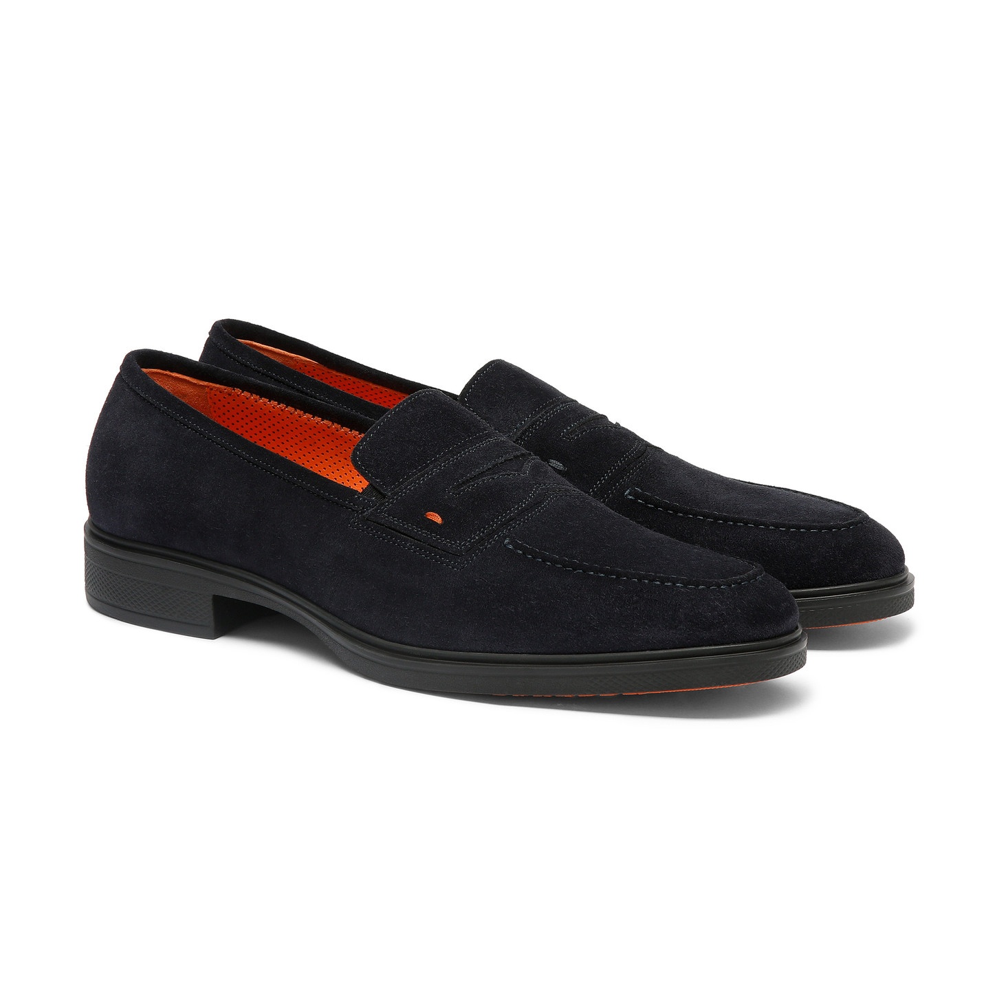 Men's blue suede Easy loafer - 3