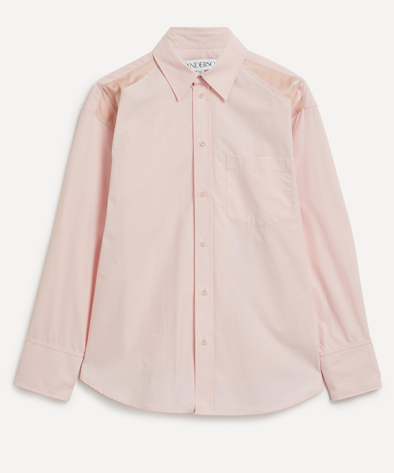 Satin Insert Shirt - 1
