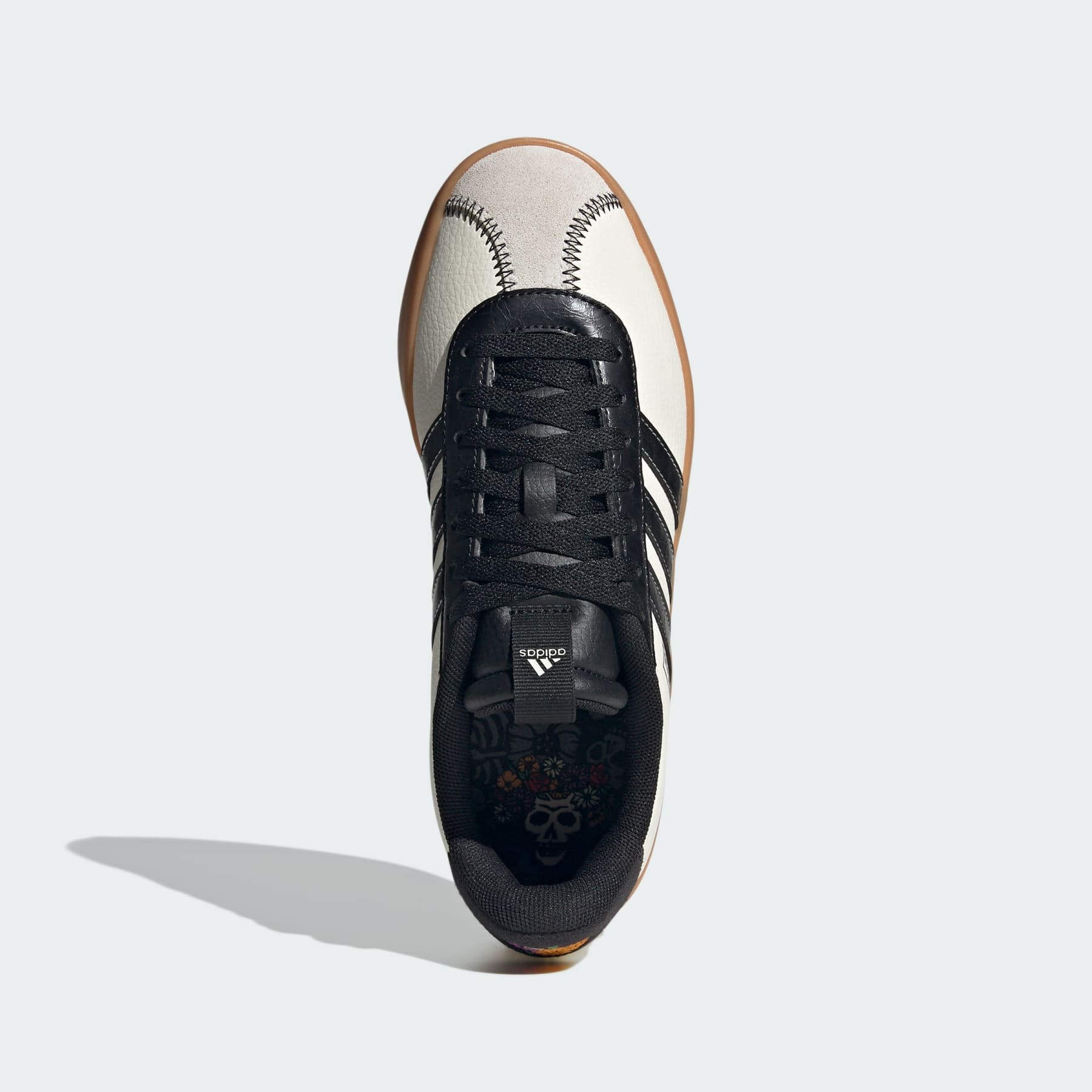 Adidas VL Court 3.0 Dia De Los Muertos Pack Off White Black Men\'s 13 JH8629 New adidas Sportswear VL Court 3.0 Shoes Off White | Chicago  main image 4