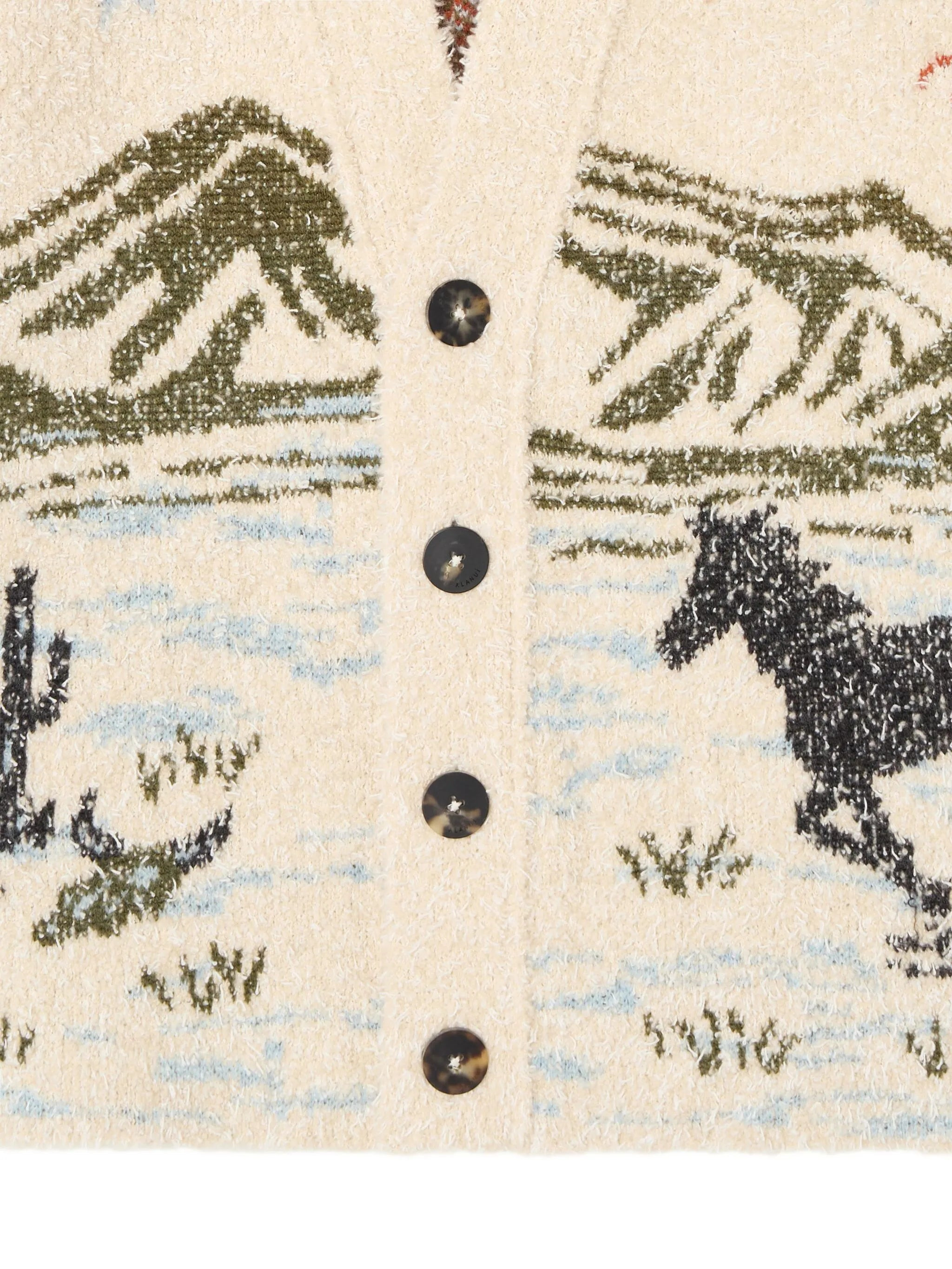 Alanui Landscape-horse Cardigan - 5