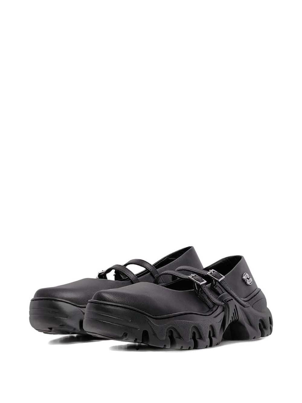 buckle-fastening ballet flats - 4
