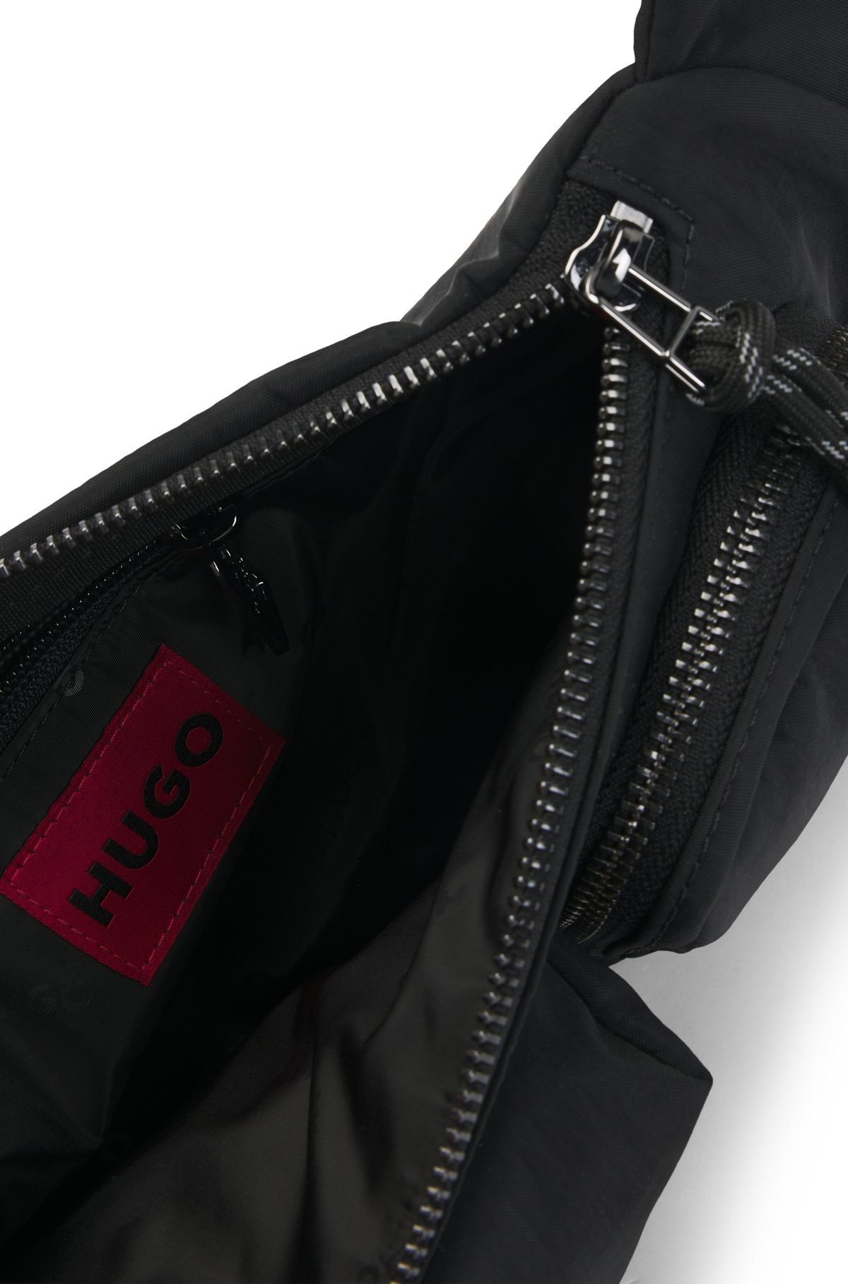 BELT BAG WITH LOGO AND BRANDED STRAP - 4