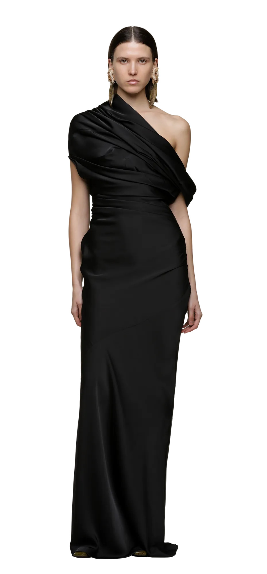 SLEEVELESS BOUND DRESS OBSIDIAN - 3