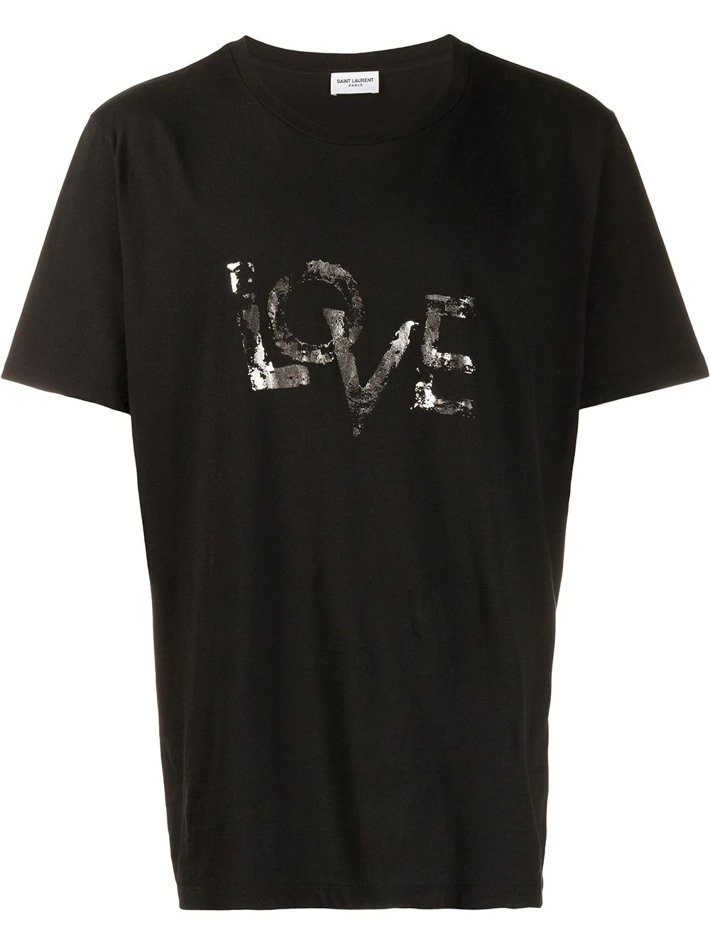 Love printed T-shirt - 1