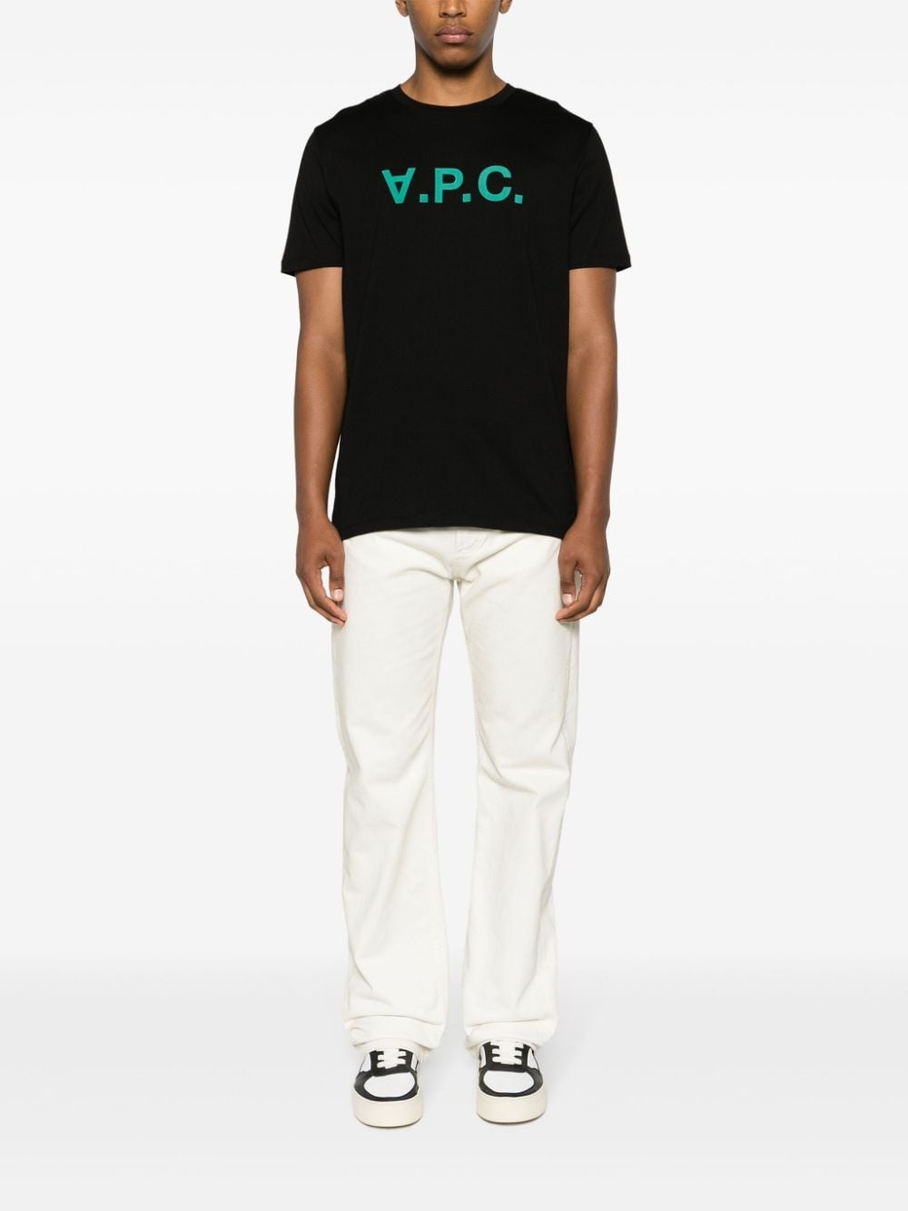 logo-appliquÃ© cotton T-shirt - 2