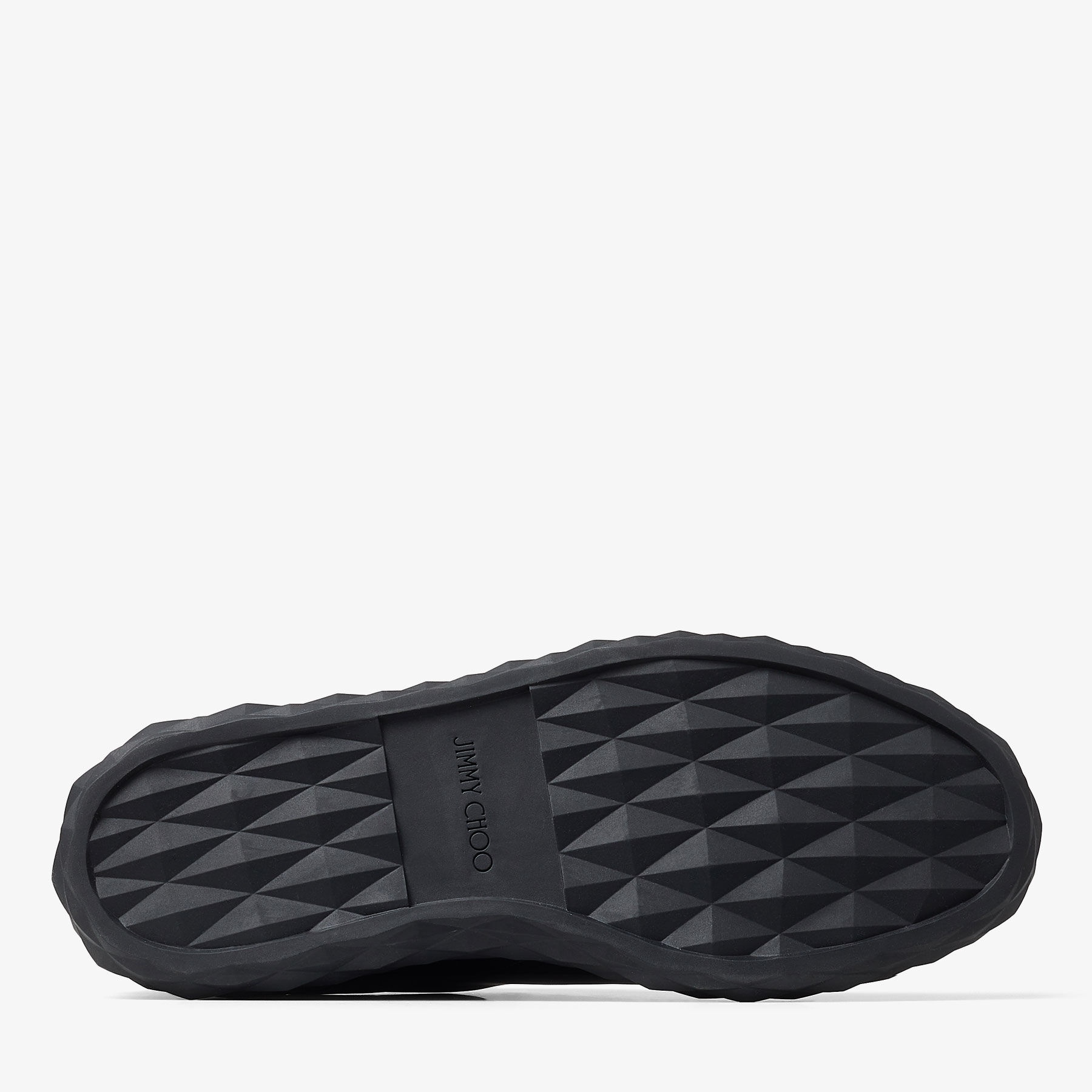 Diamond Light/M
Black Nappa Leather Low-Top Trainers - 3