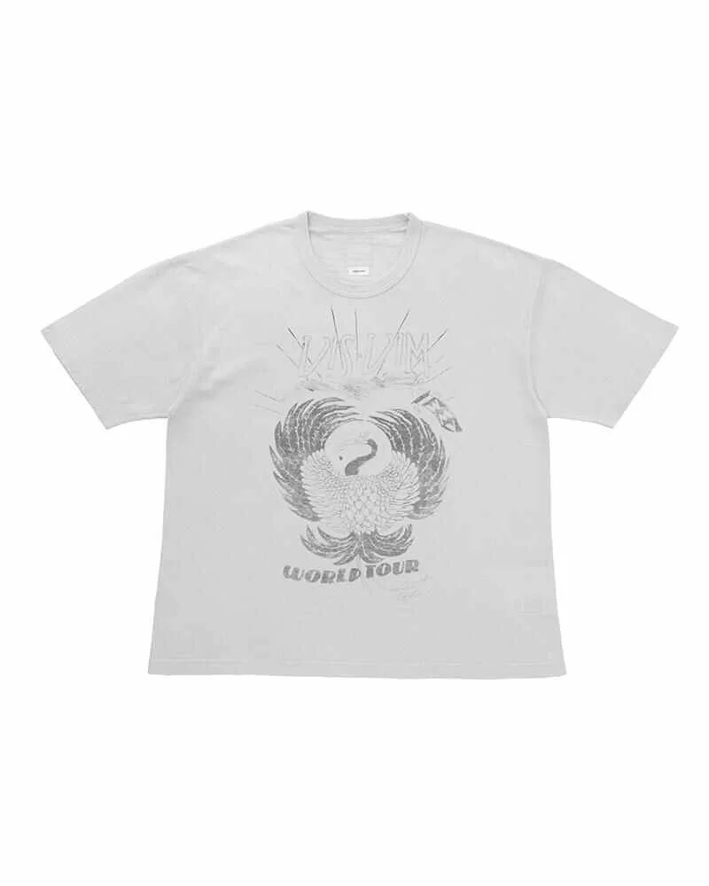 JUMBO TEE S/S CRASH WORLD TOUR OFF WHITE - 1