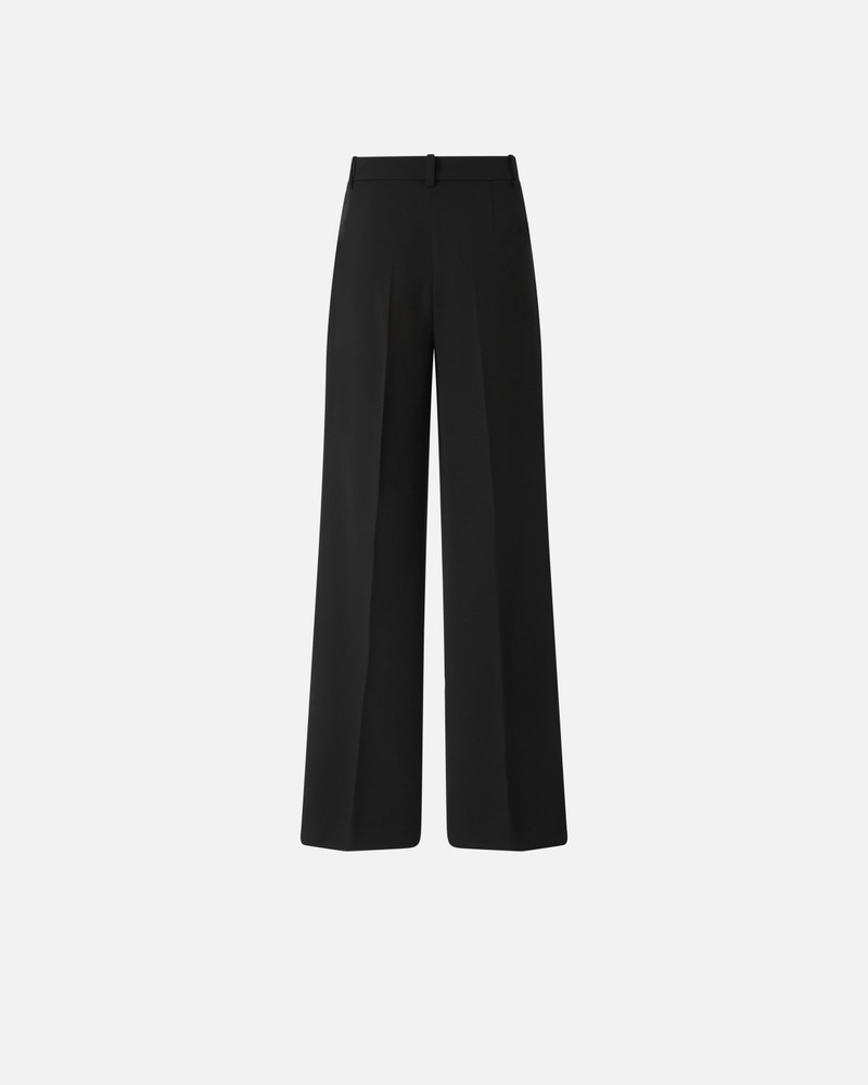 HIGH-WAISTED PALAZZO TROUSERS IN FLOWING FABRIC 6