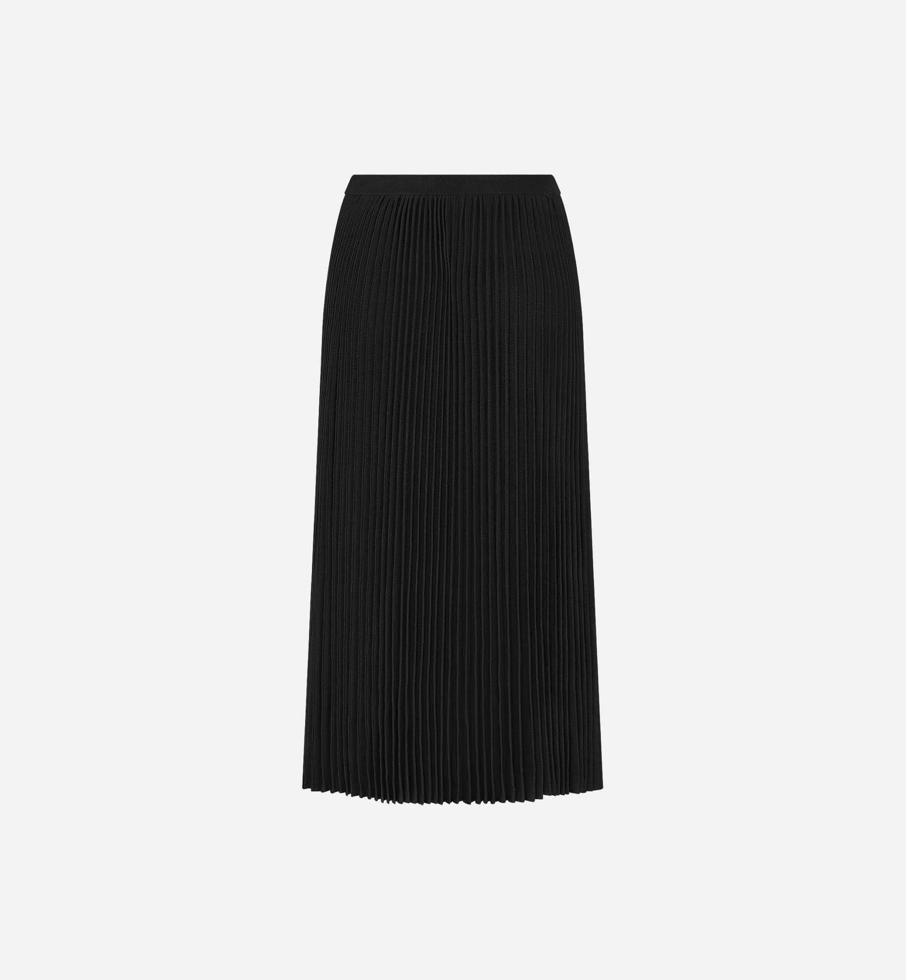Pleated Mid-Length Skirt - 5