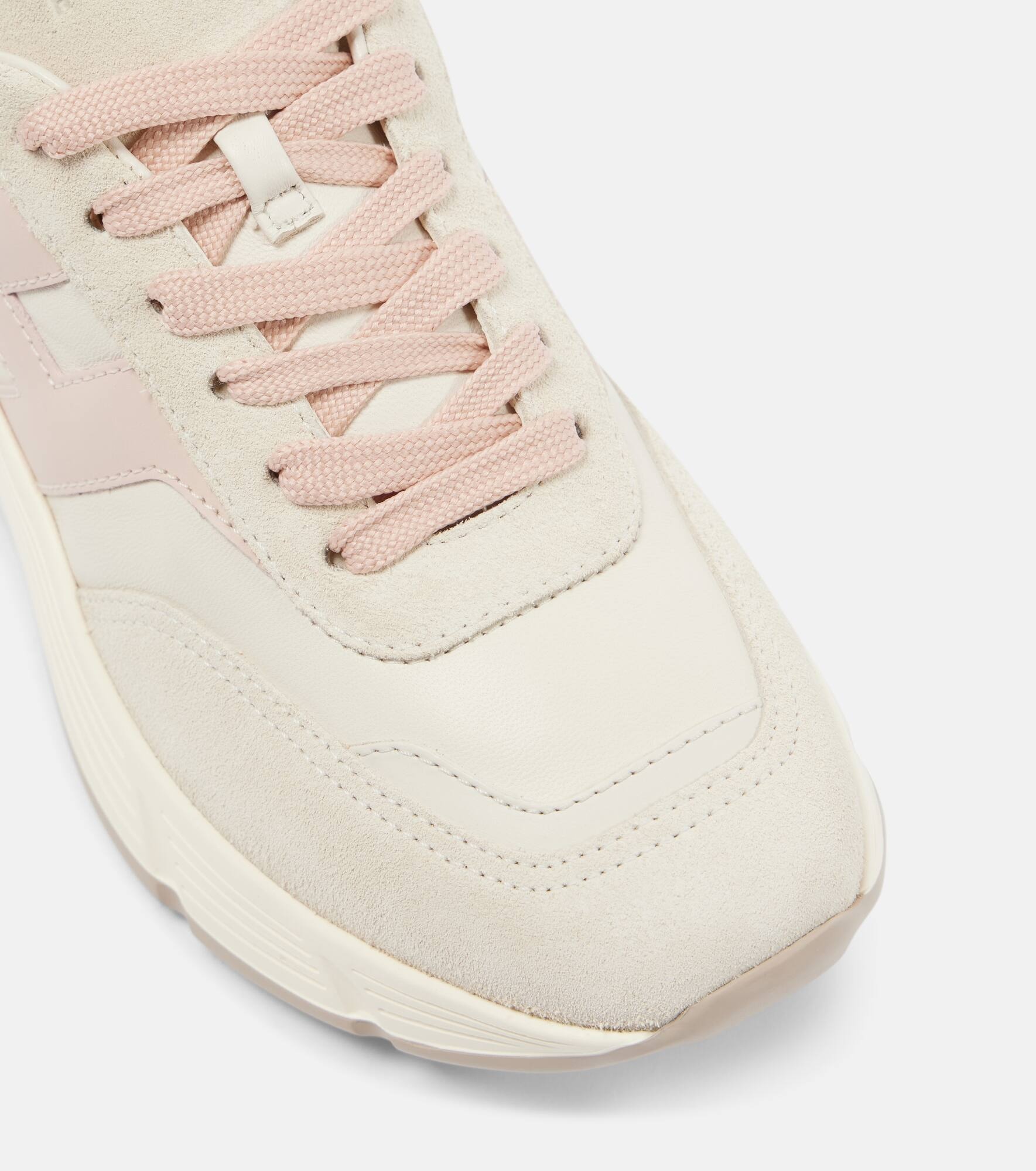 H669 suede and leather sneakers - 5
