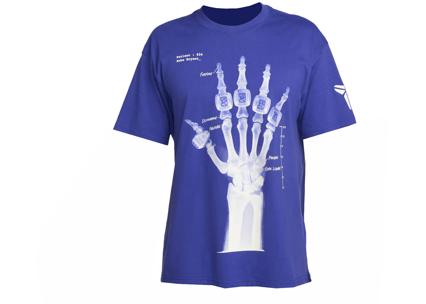 Nike Kobe Bryant Broken Not Beaten T-shirt Light Concord - 1