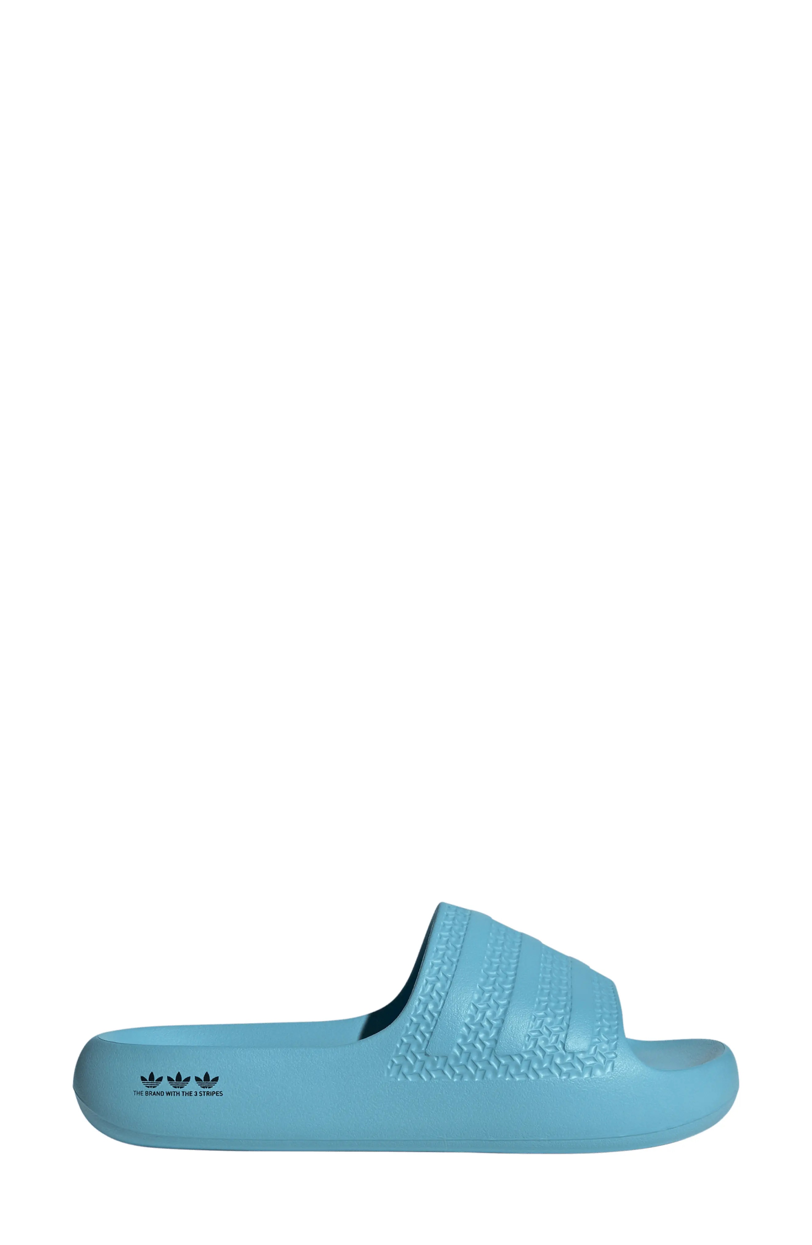 Adilette Ayoon Sport Slide in Preloved Blue/Black/Blue - 3