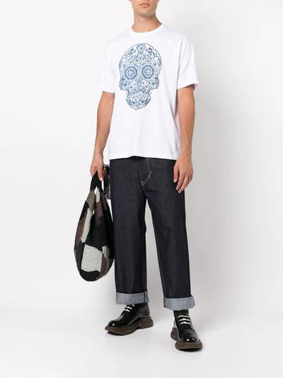 Junya Watanabe MAN skull-print T-shirt outlook