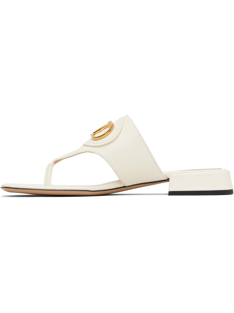 Valentino Off-White VLogo Signature Thong Sandals outlook