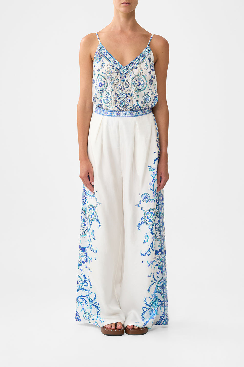 TUCK FRONT PANT - 2