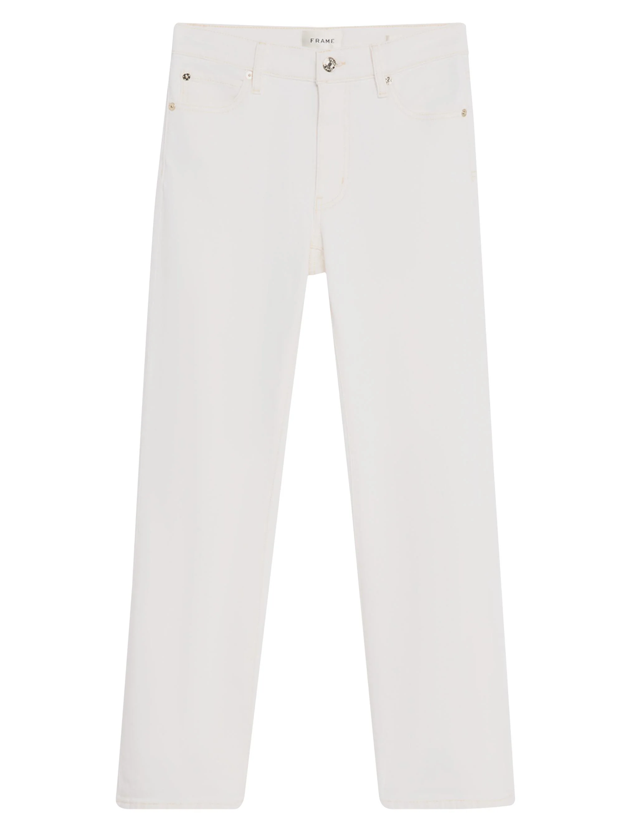 Women's The Borrowed Crop Jeans - White - 1