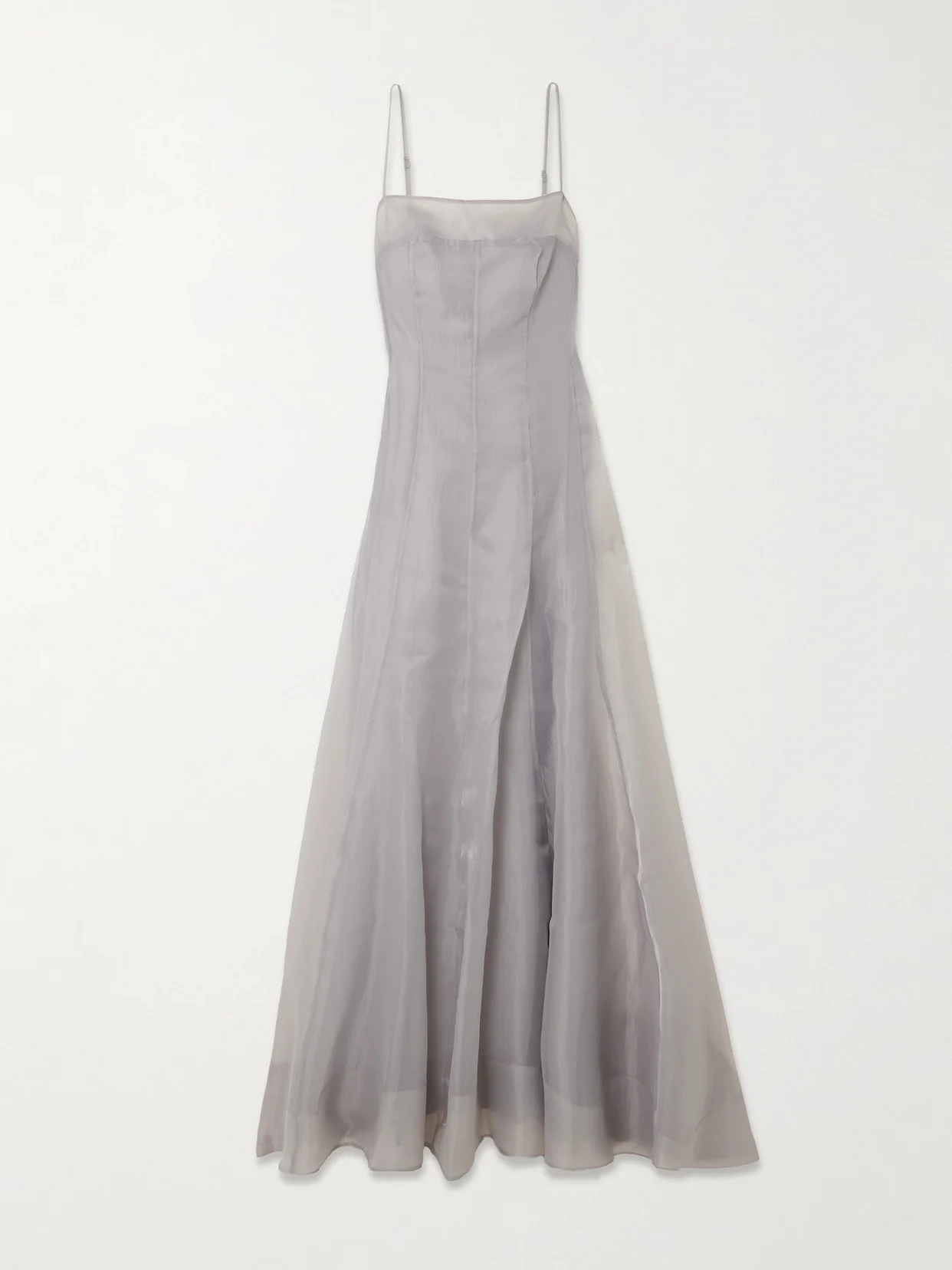 Gustav Paneled Organza Maxi Dress - 1