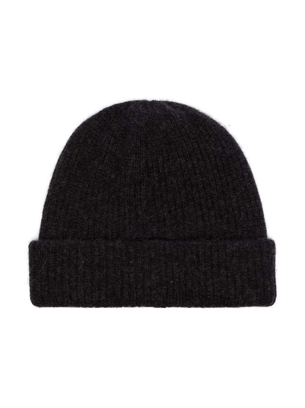 ribbed-knit cashmere beanie - 3