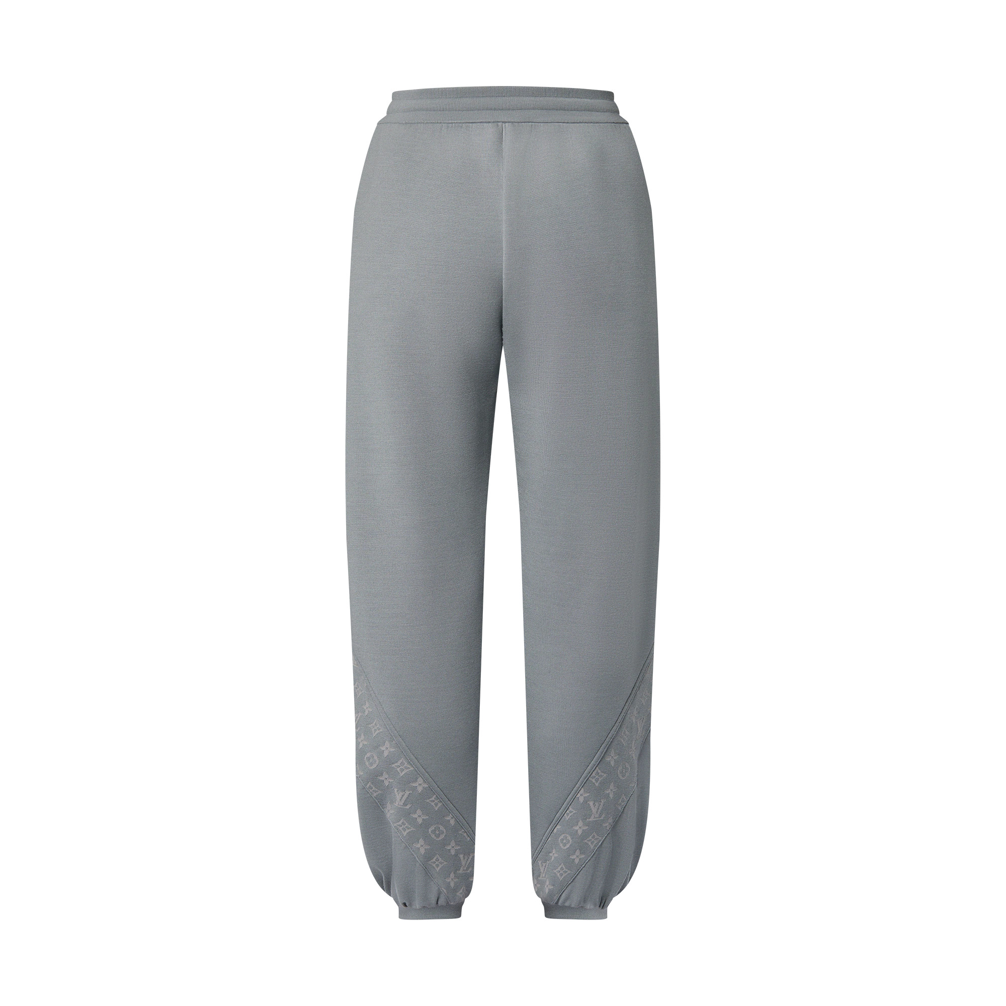 Monogram Accent Knit Jogging Pants - 3