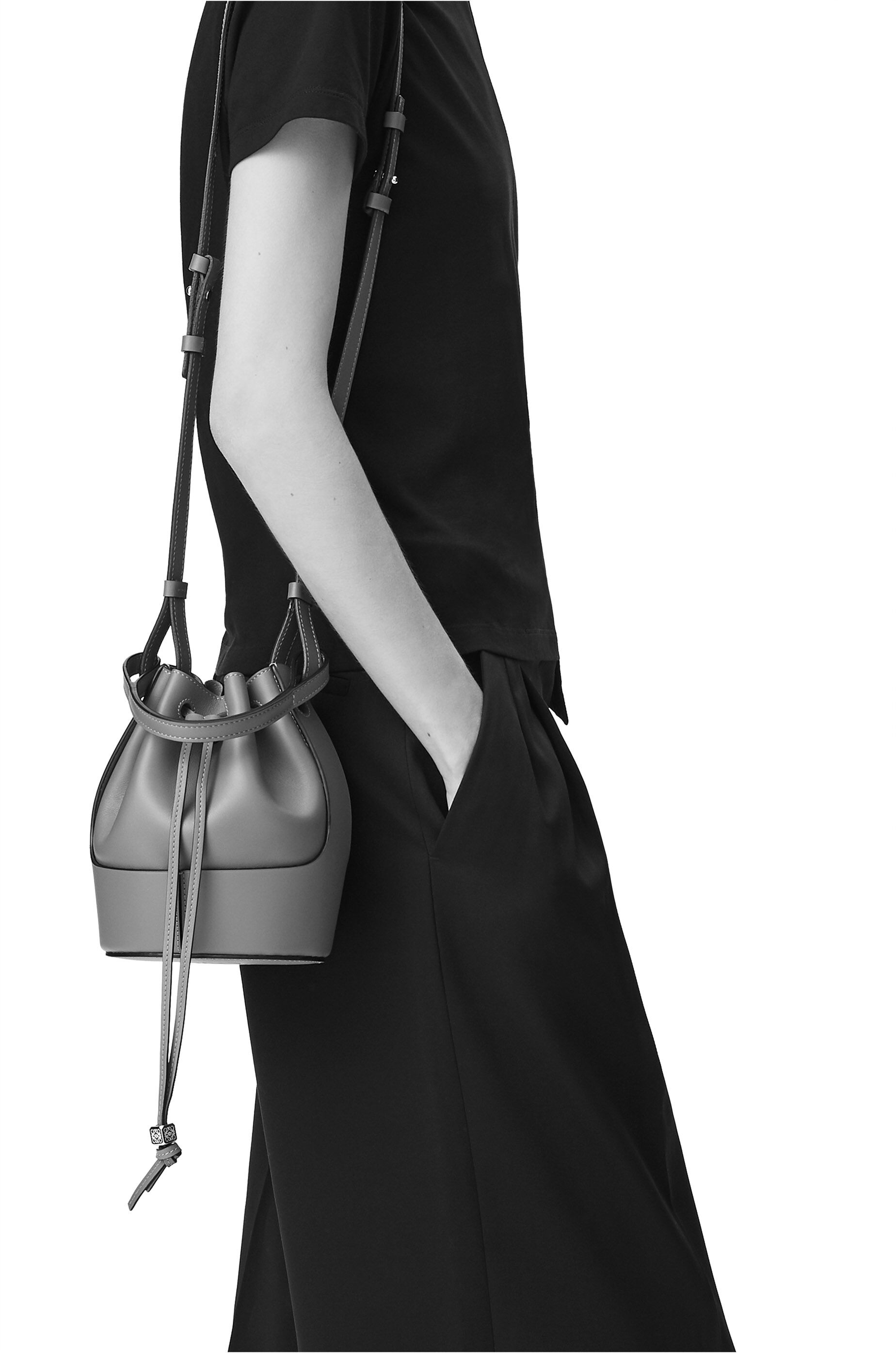 Mini Balloon bag in nappa calfskin - 2