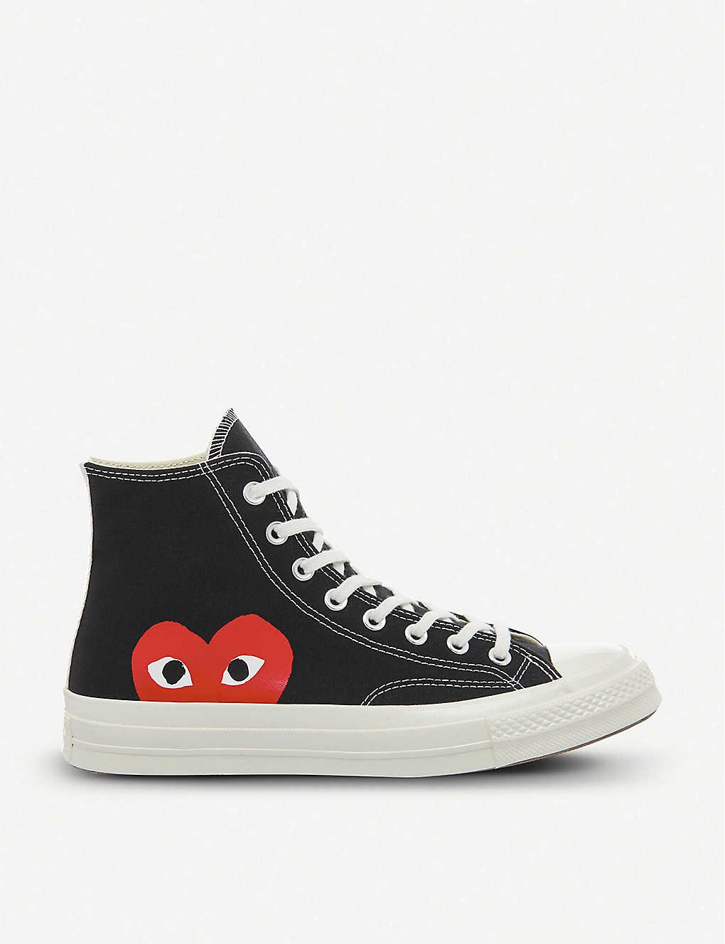 Comme des Garçons PLAY x Converse canvas high-top trainers - 1