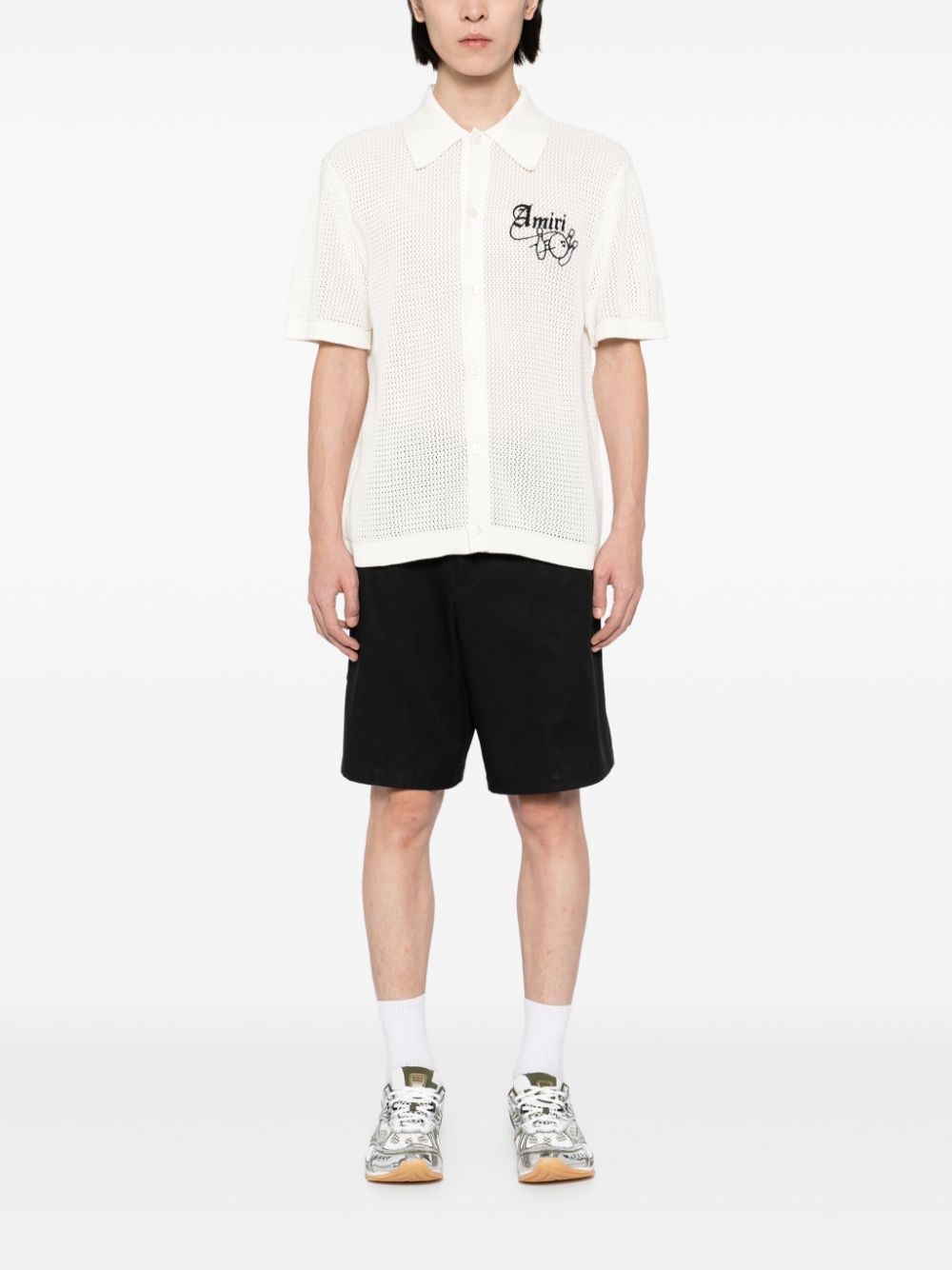 embroidered logo sweater - 2