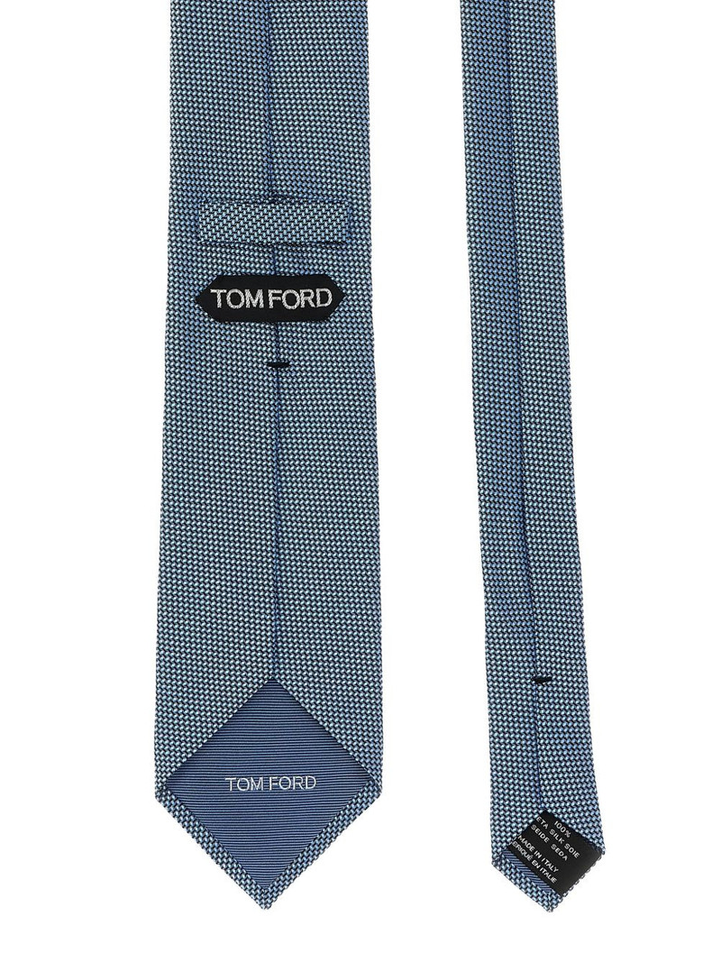 TOM FORD patterned-jacquard tie outlook