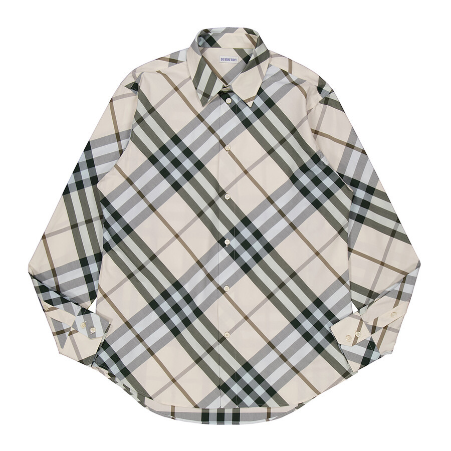 Burberry Nova Check Jacquard Classic Collar Shirt - 4