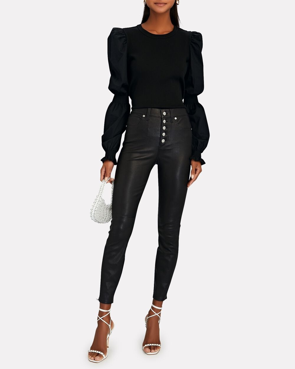 Debbie Leather Skinny Pants - 2