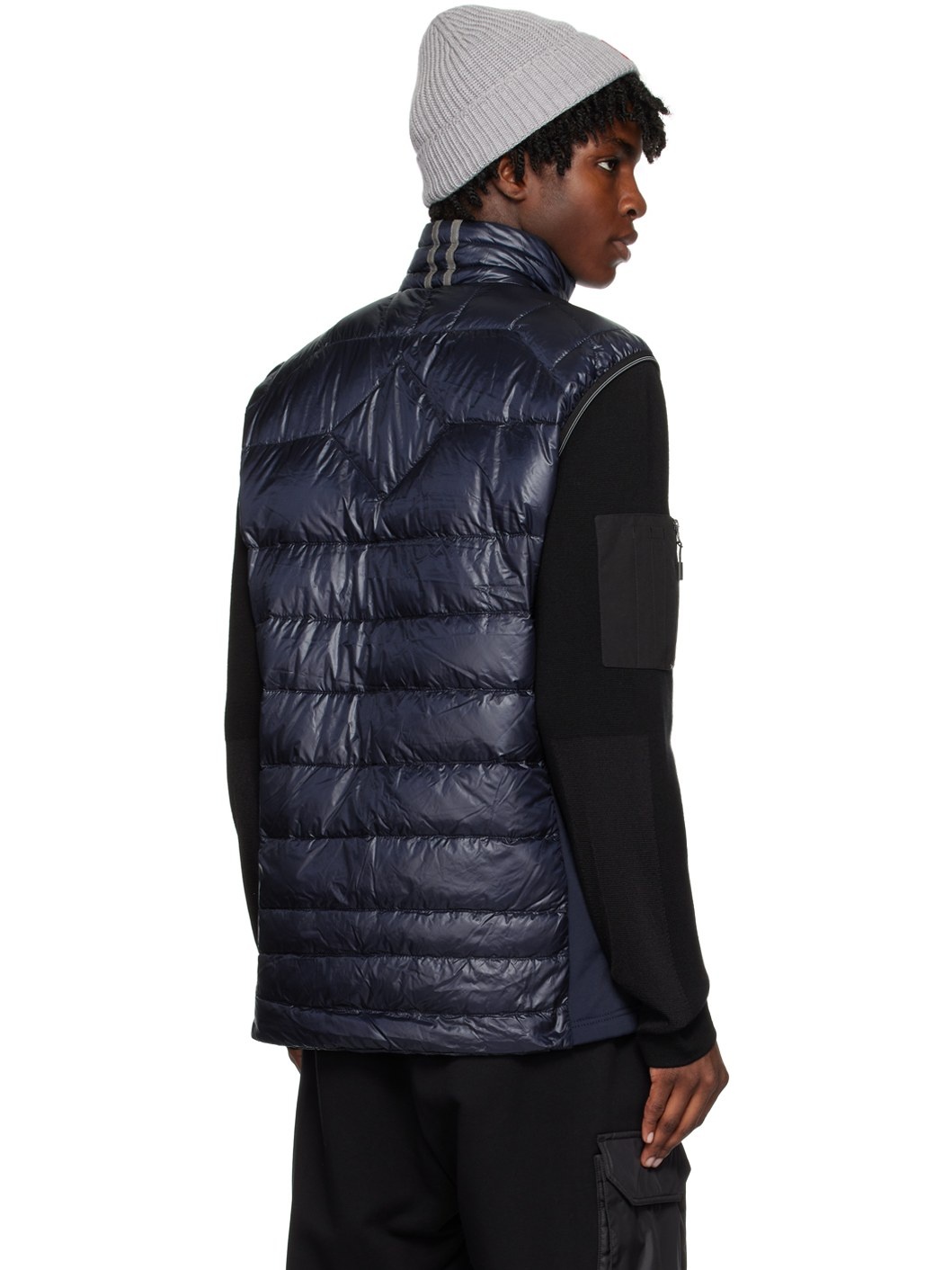 Navy HyBridge Lite Down Vest - 3