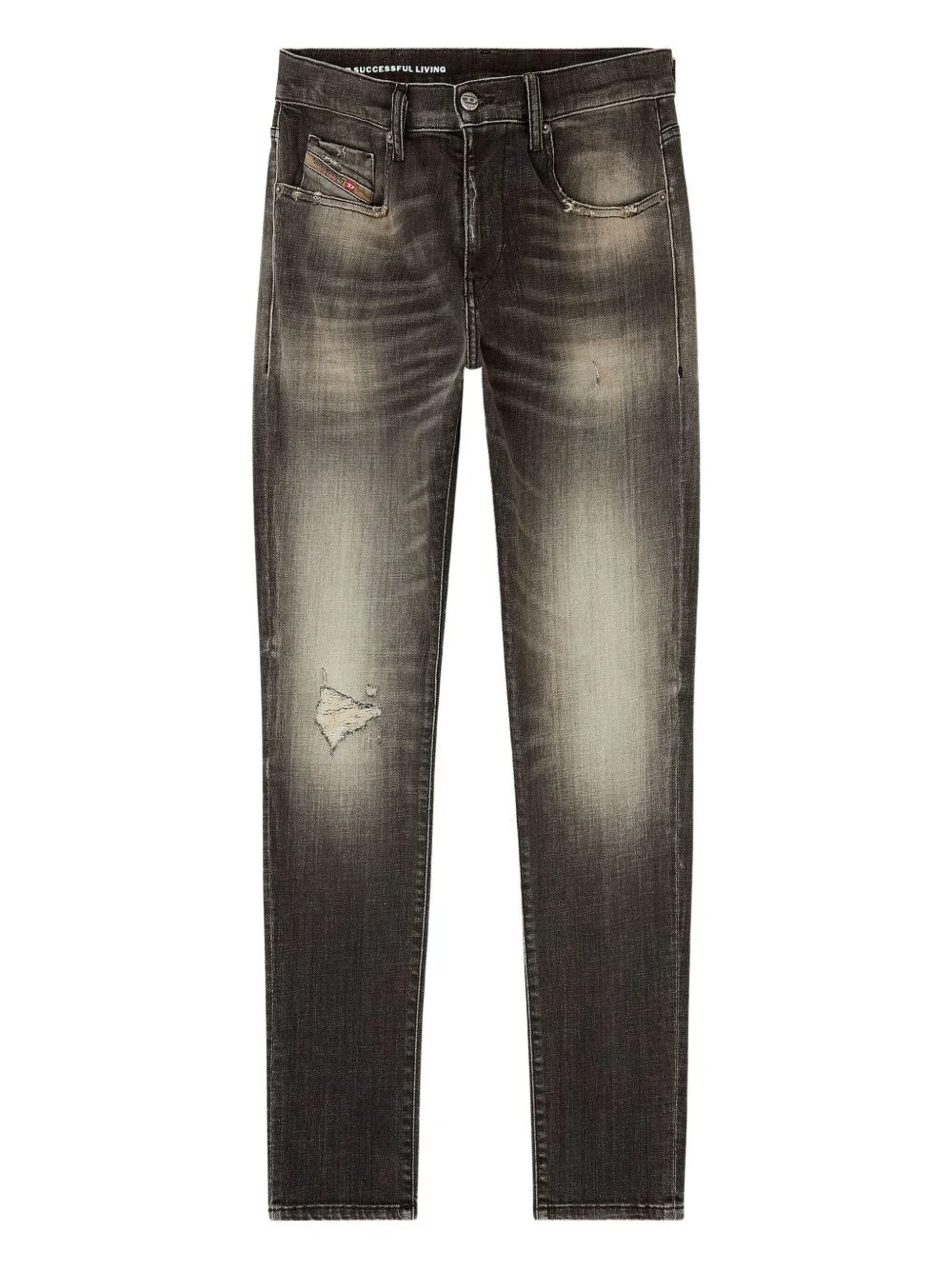 D-Strukt 09j52 ripped slim jeans - 1