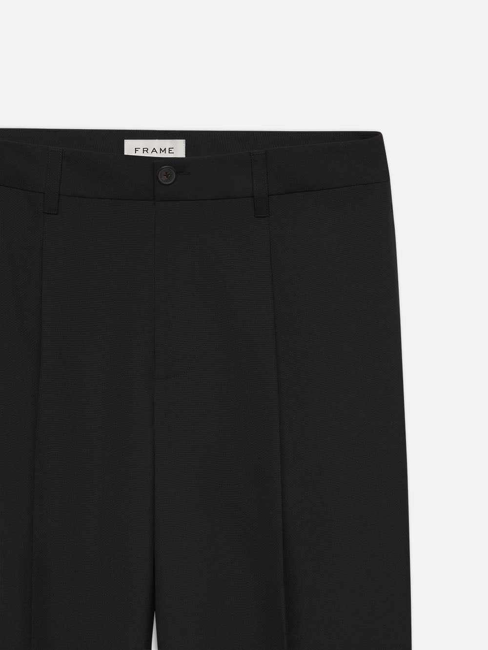 Wool Trouser in Black - 2