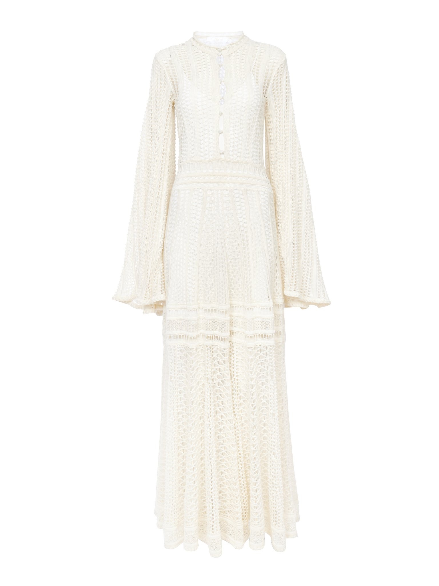 LONG FLARE DRESS - 1
