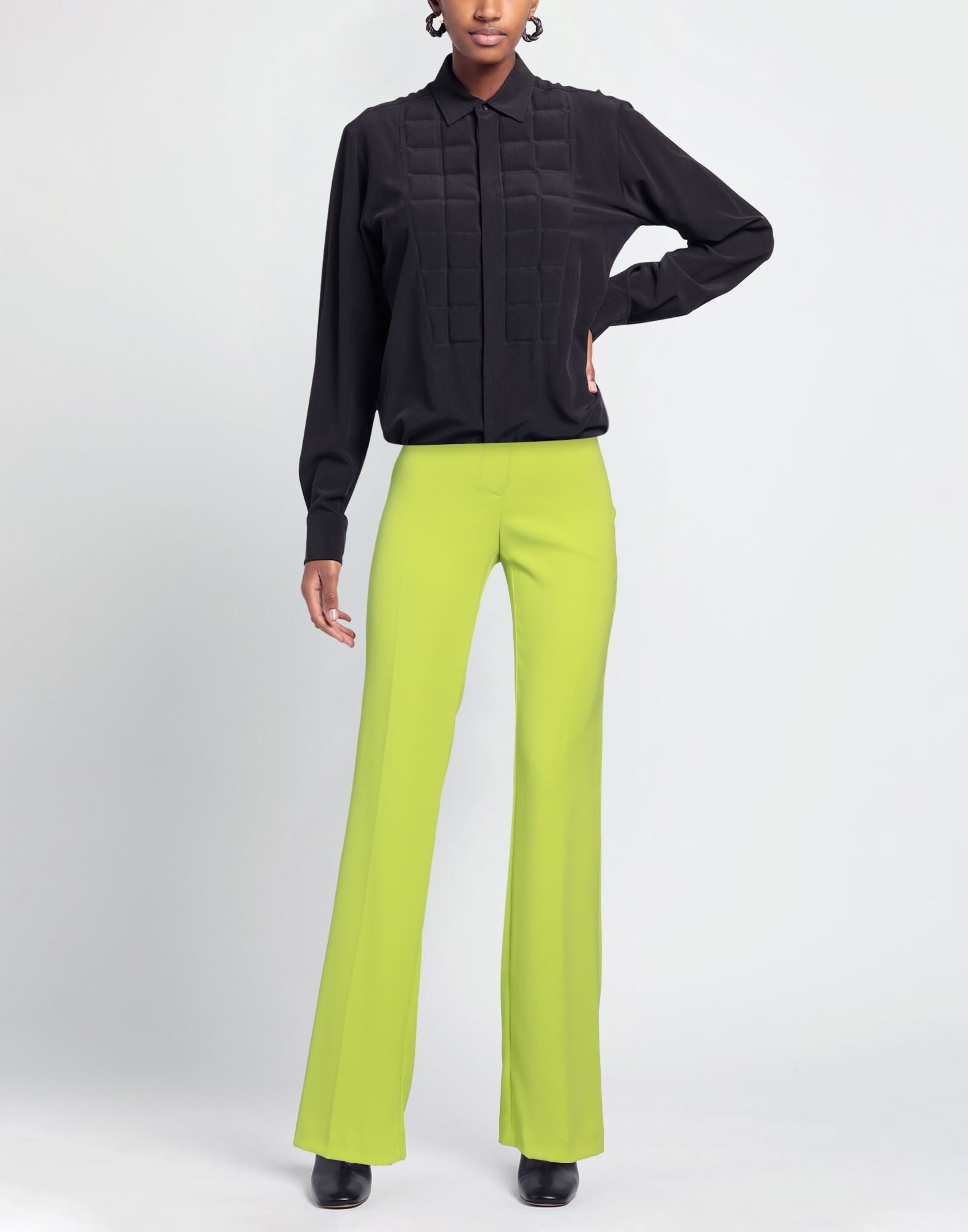 Acid green Women's Casual Pants - 2