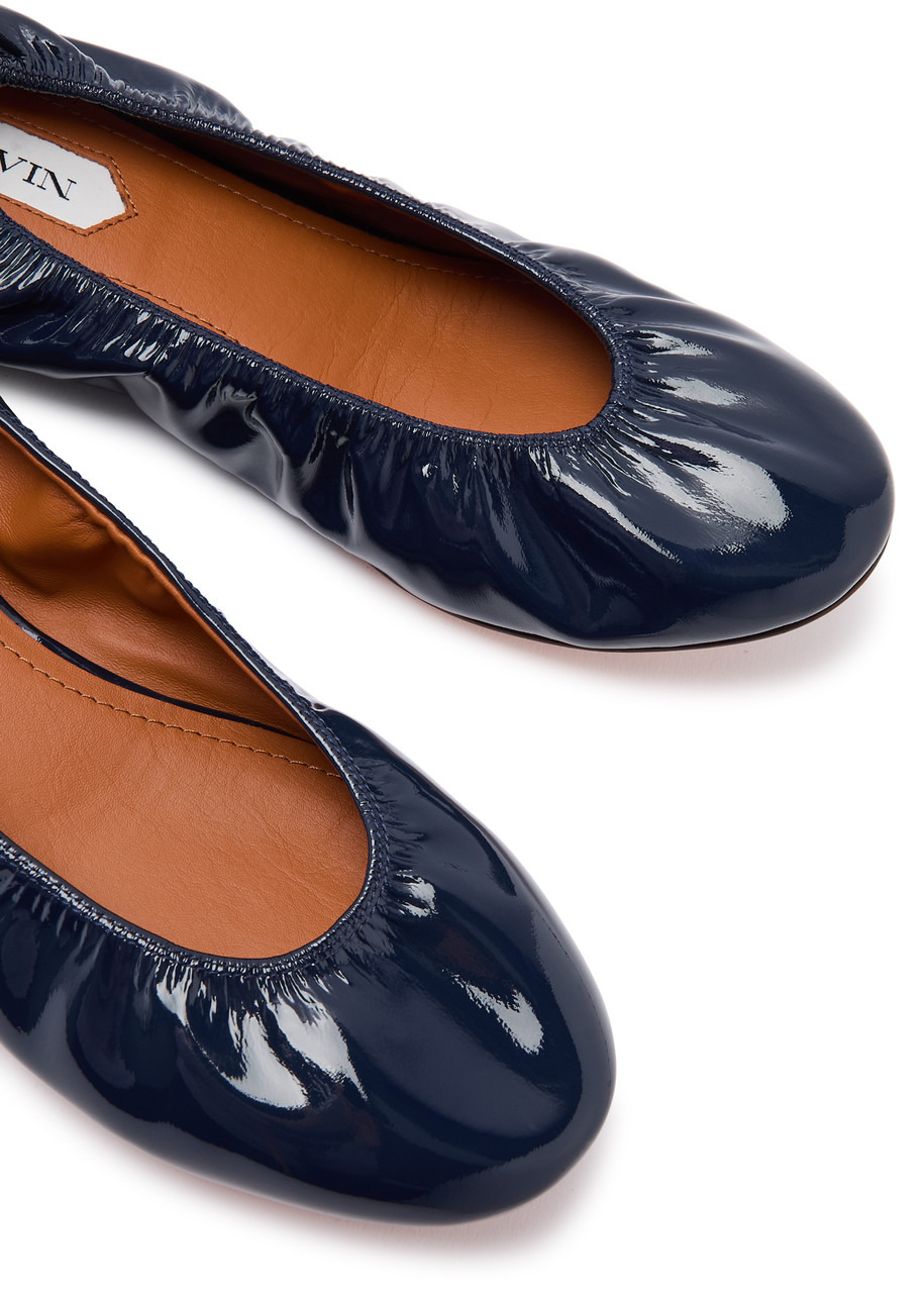Lanvin Patent Leather Ballet Flats - 3