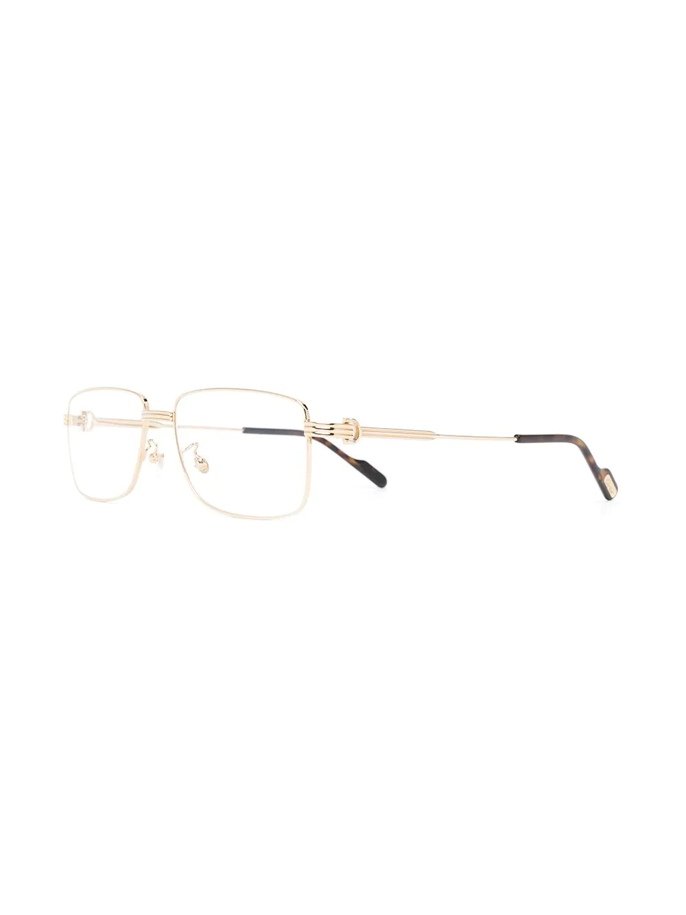 C de Cartier rectangle-frame glasses - 2