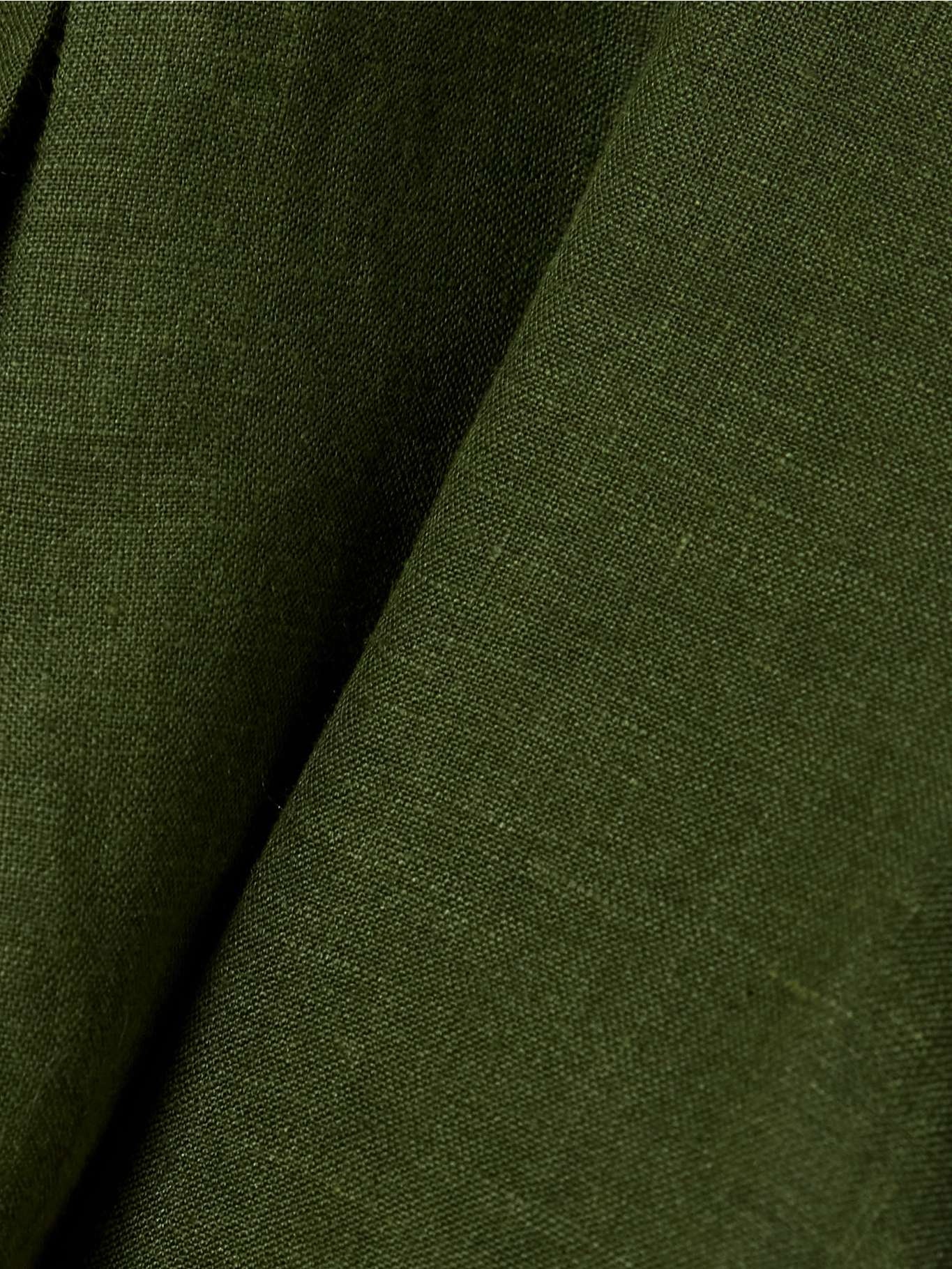 L'Intemporel Auguste gathered linen top - 4