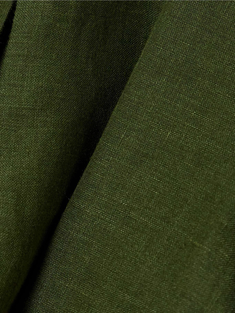 L'Intemporel Auguste gathered linen top 4