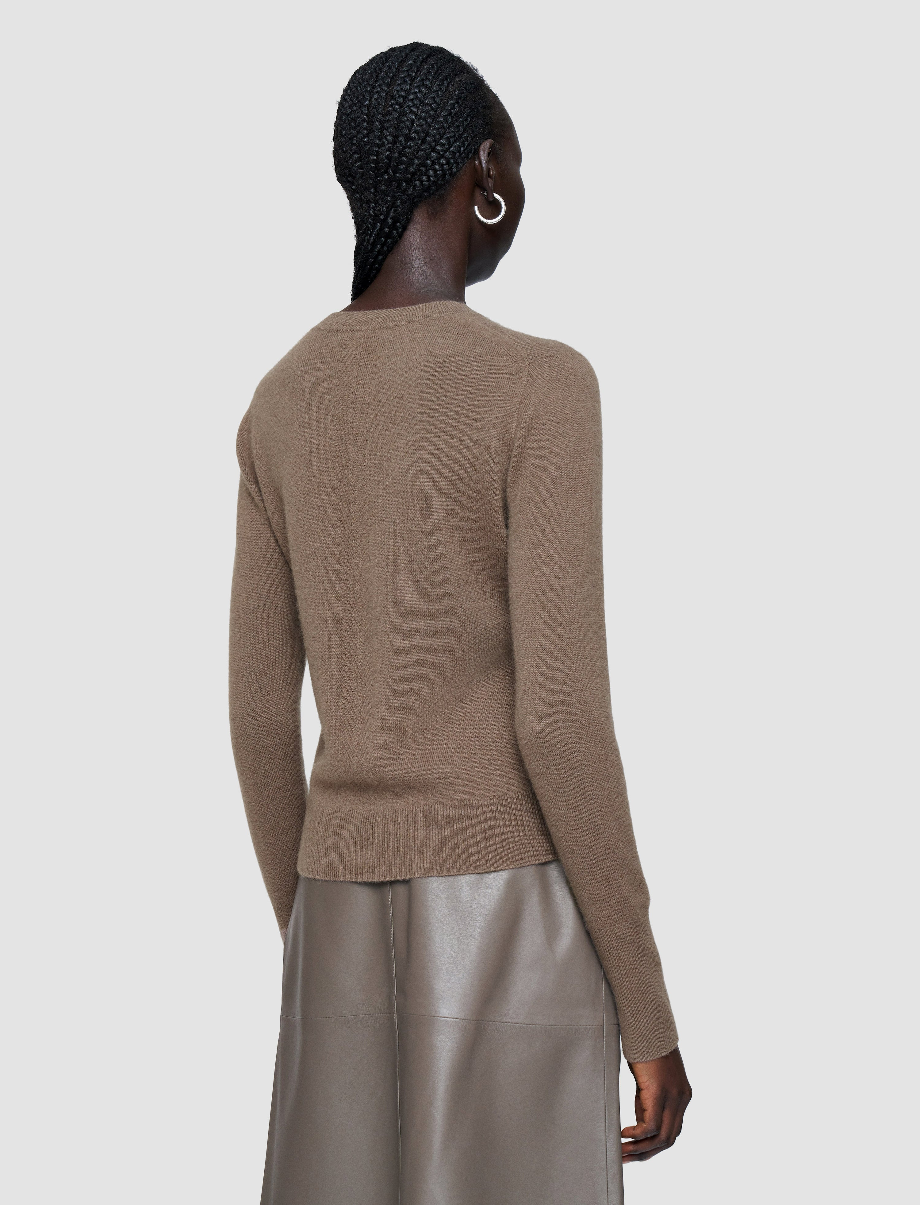 Light Pure Cashmere Round Neck Jumper - 4