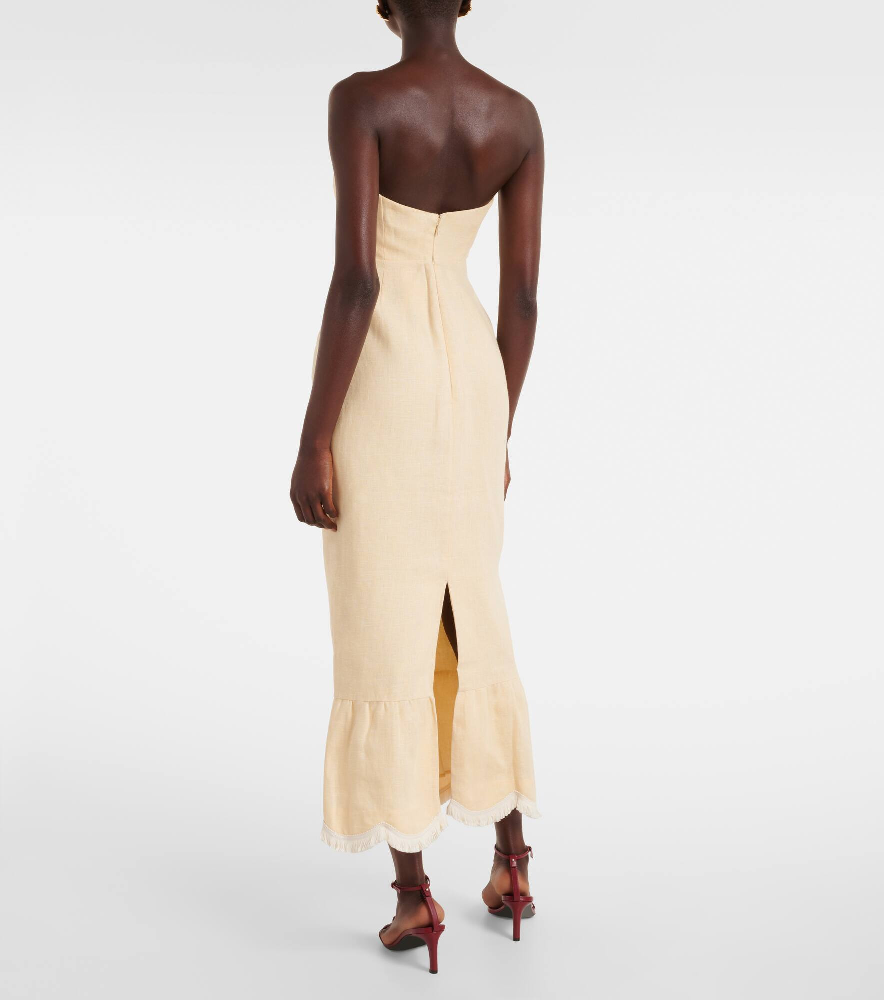 Essie linen maxi dress - 3