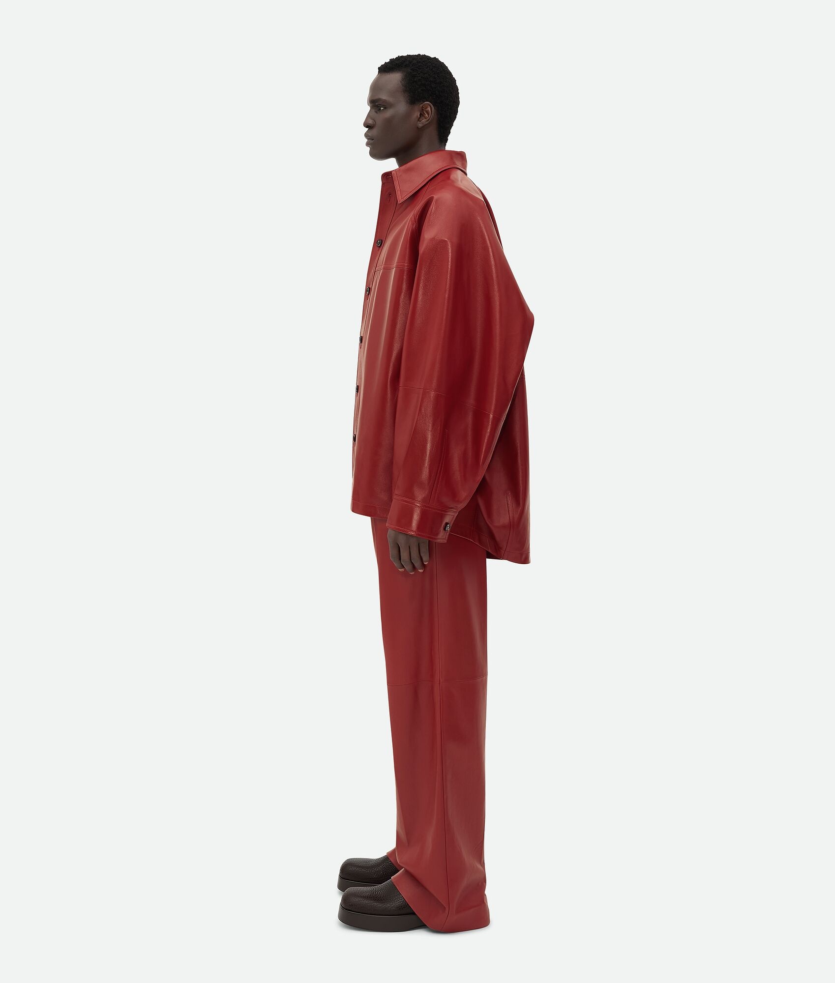 Leather Oversized Blouson - 2
