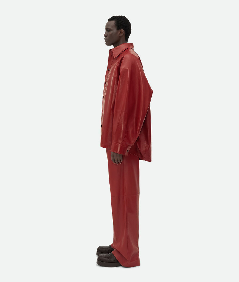 Bottega Veneta Leather Oversized Blouson outlook