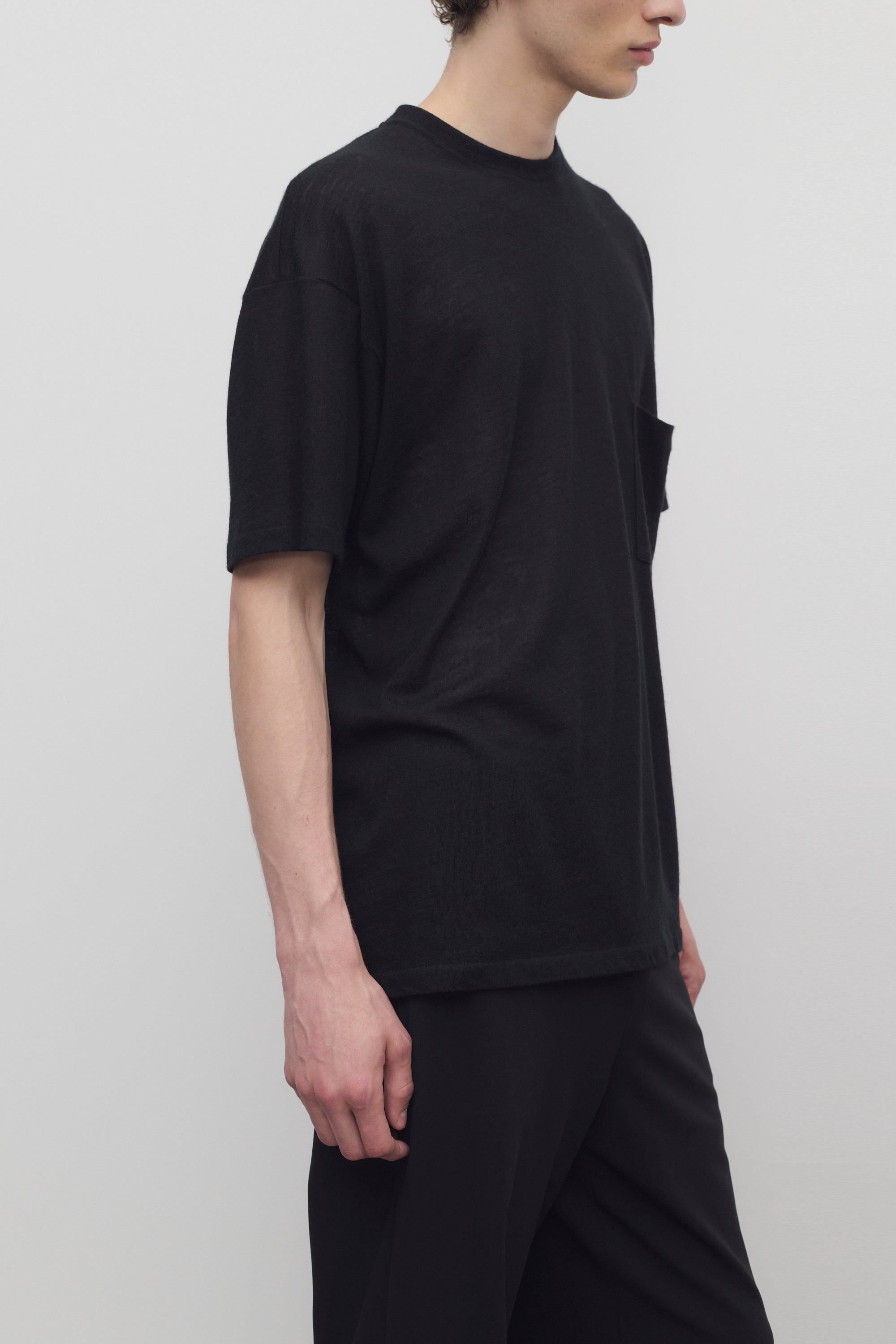 Niels T-Shirt in Virgin Wool and Cashmere - 4