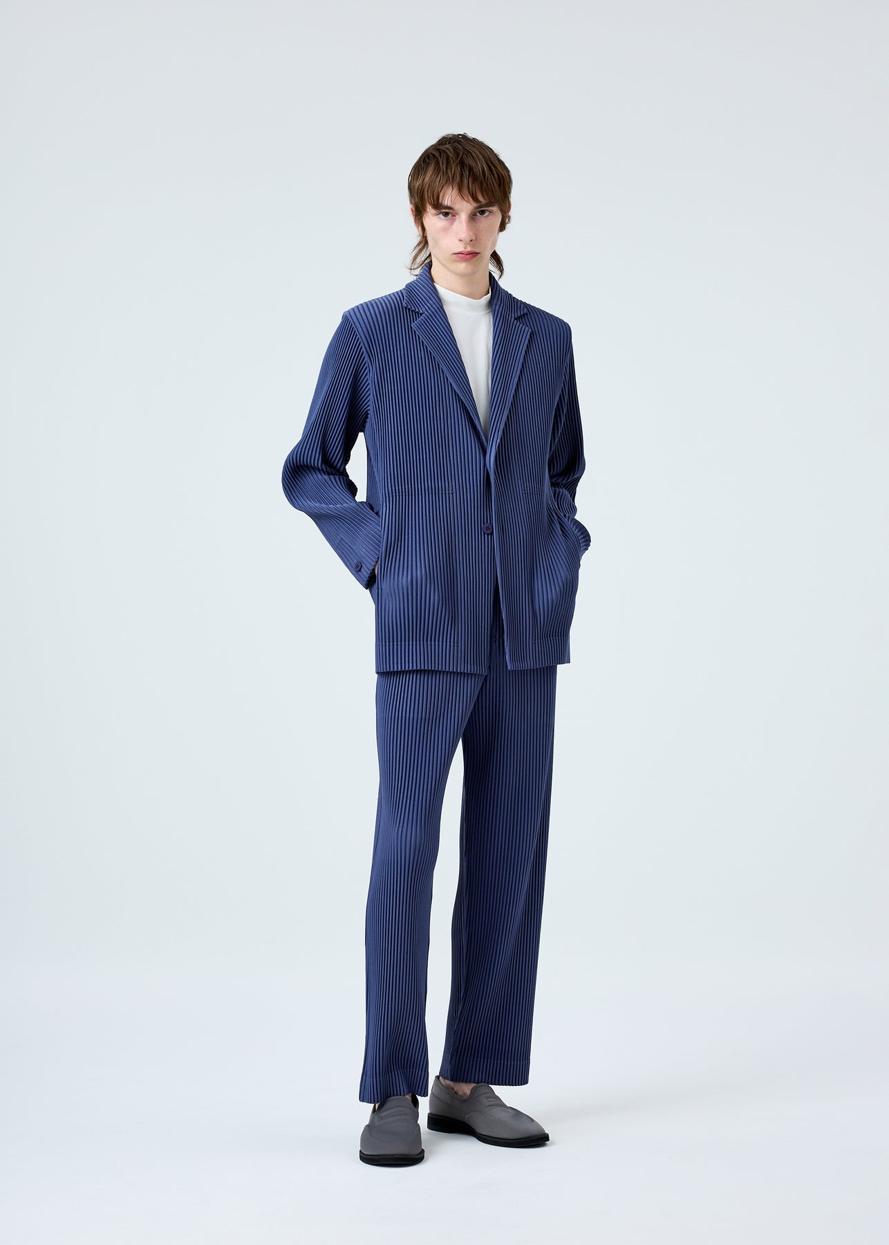 TAILORED PLEATS 2 JACKET - 7