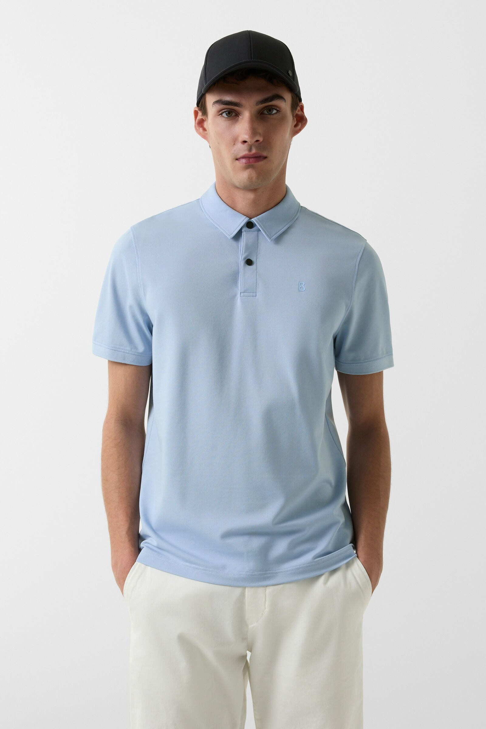 Timo polo shirt in Light blue - 2