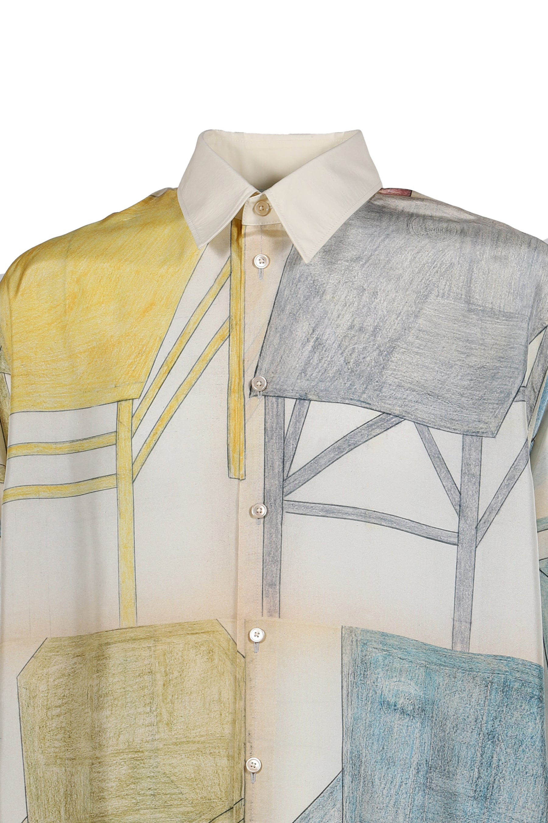RELAXED SHIRT / CREAMY WHT - 8