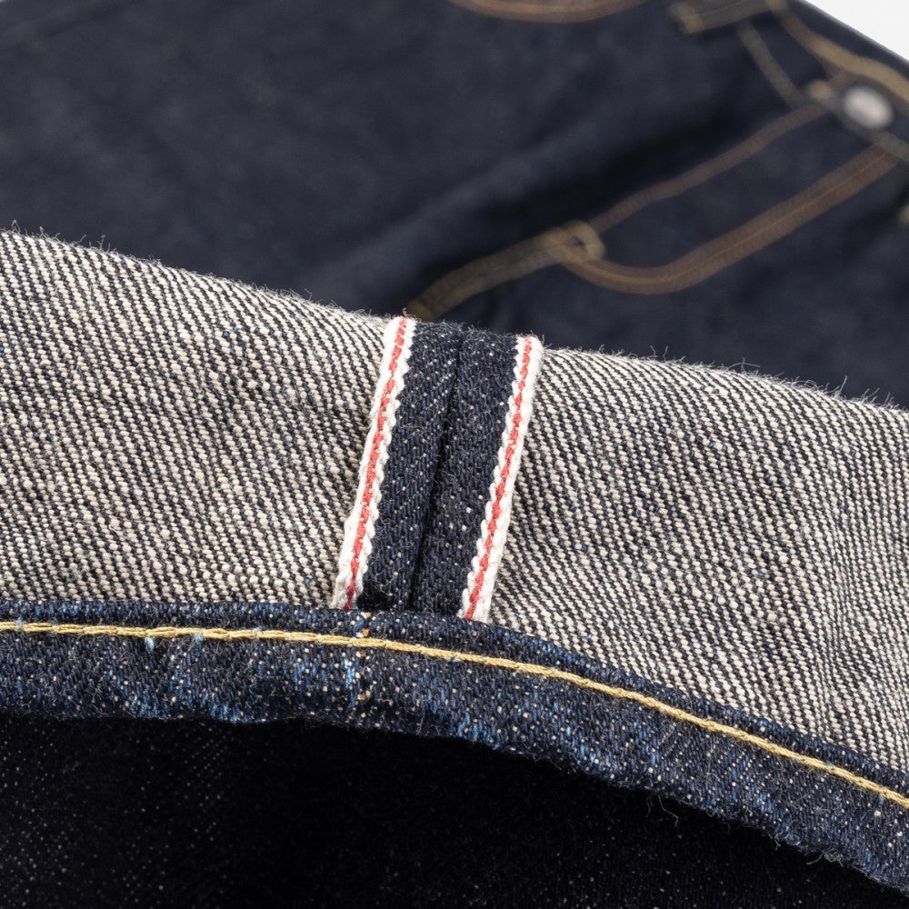 IH-777S-18 18oz Vintage Selvedge Denim Slim Taper Indigo - 8